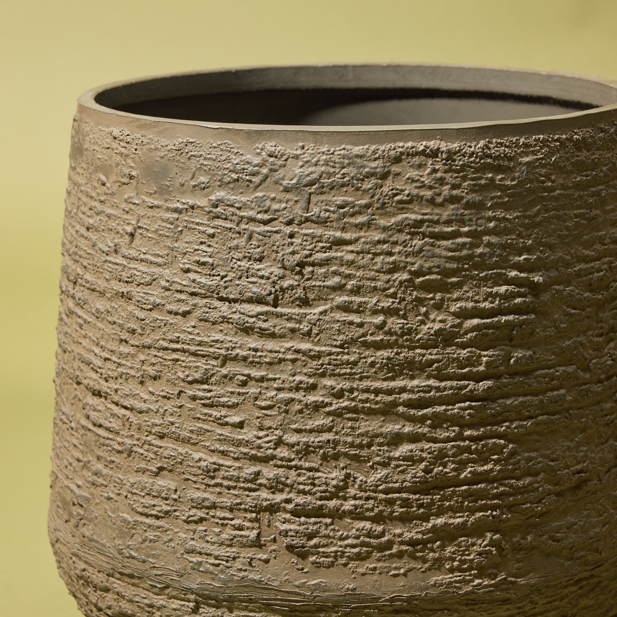 Trillium Planter | Brown -  37.5cm