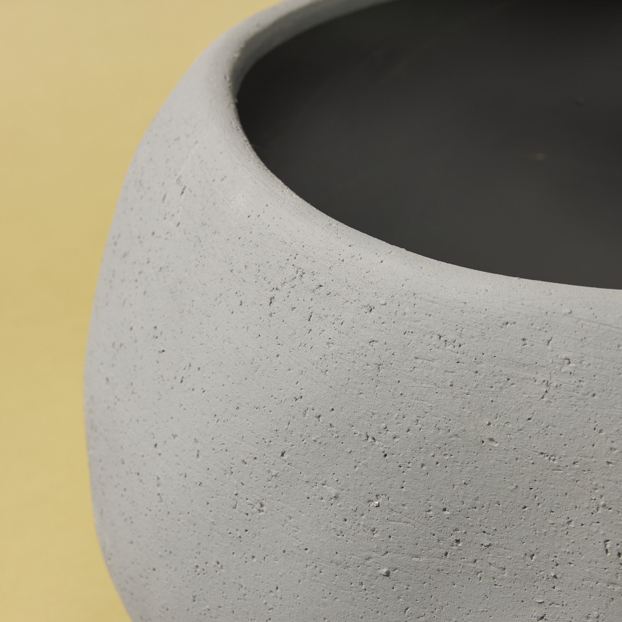 Lyon Organic Planter | Grey - 30cm