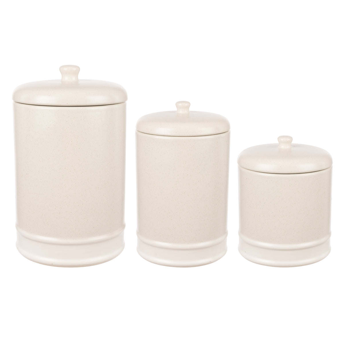 Davis & Waddell Darley Canister 3pcs Set Cream