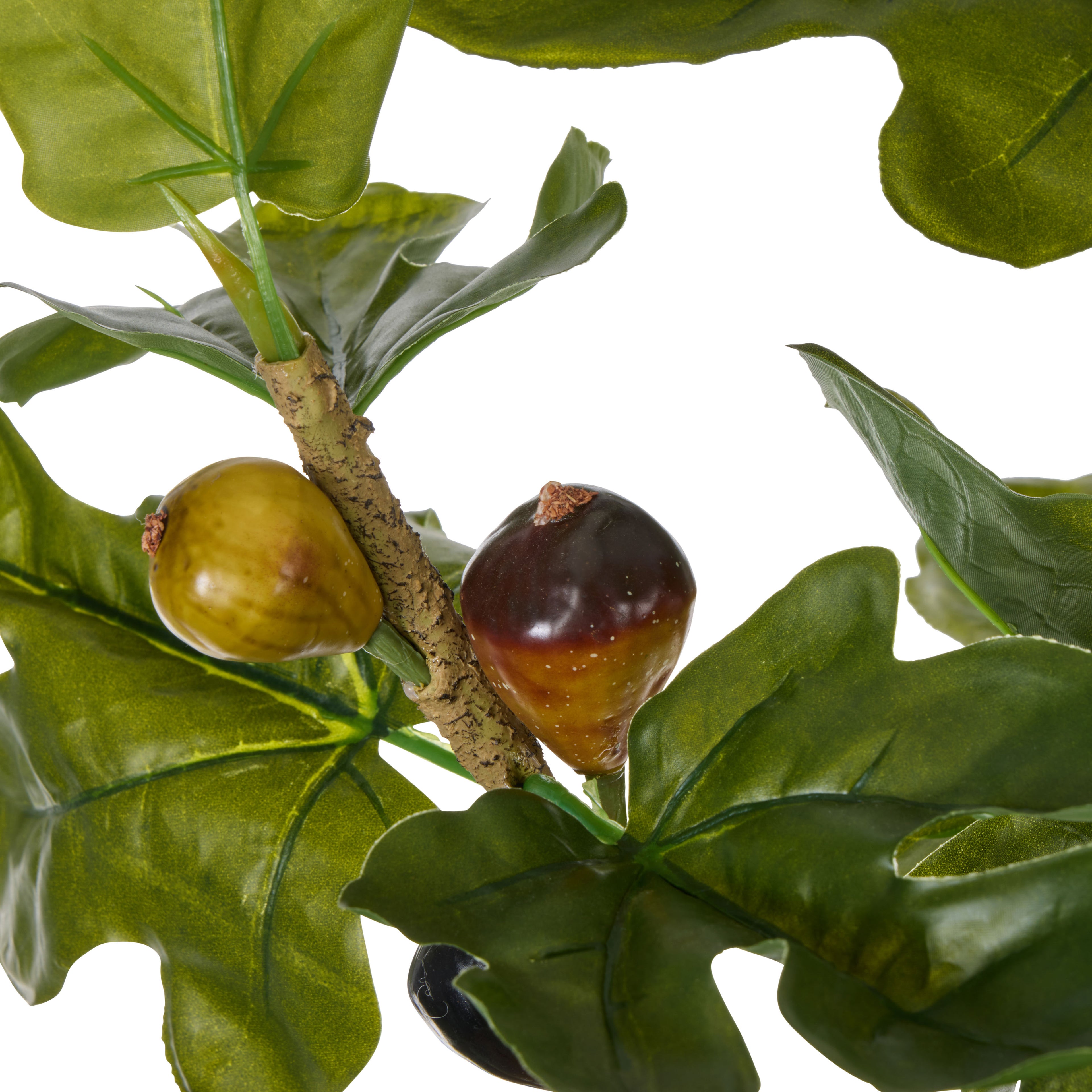 Faux Fig Catkin Mix - Rachel Vase | Green - Brown