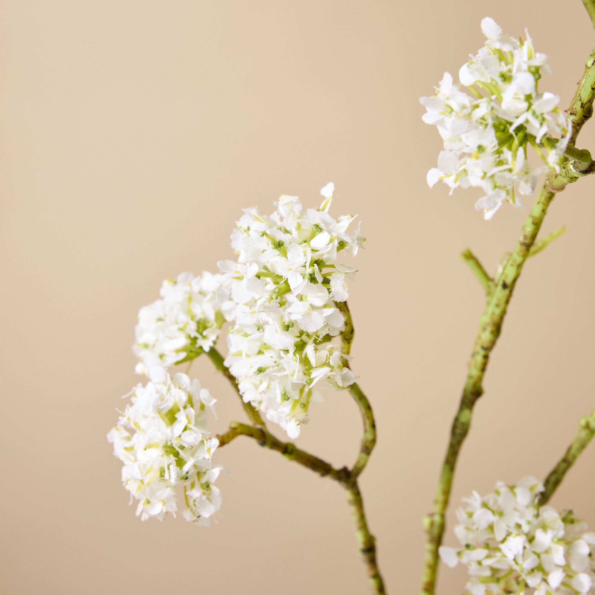 Faux Buddleia Spray | Cream - 13cm