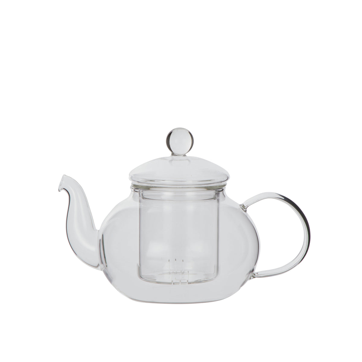 Leaf & Bean Teapot with Glass Infuser Clear