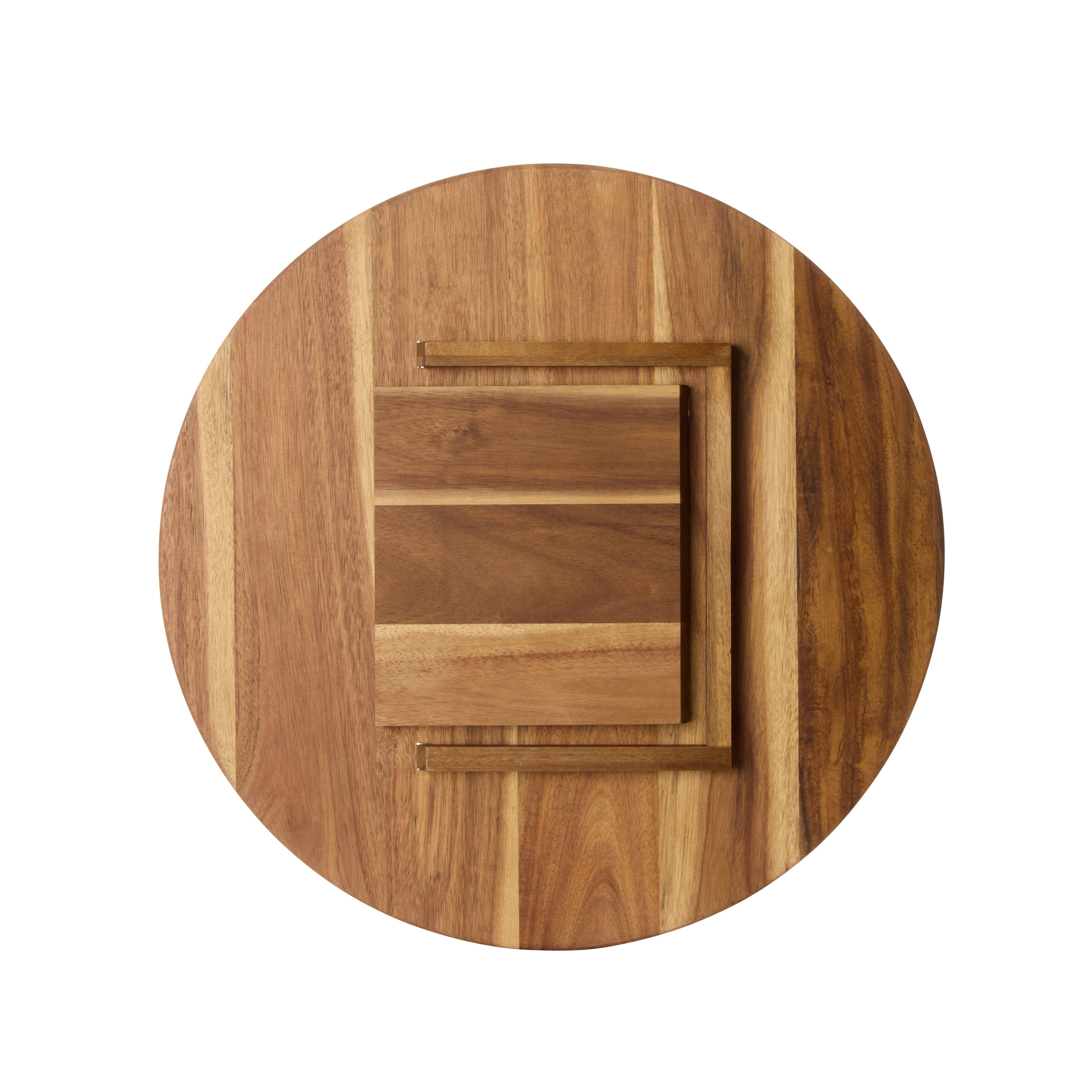 Davis & Waddell Acacia Collapsible Picnic Table Natural