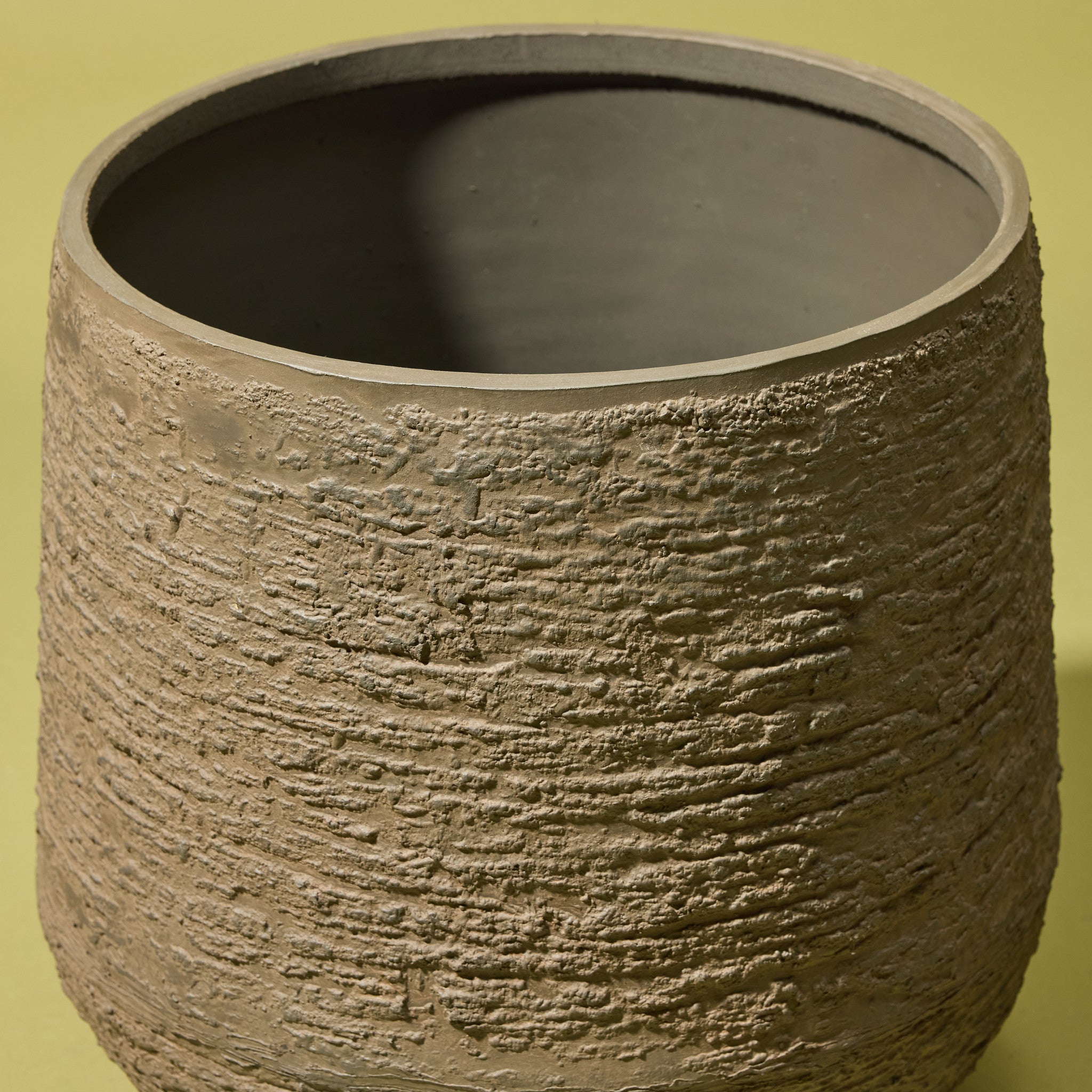 Trillium Planter | Brown -  37.5cm