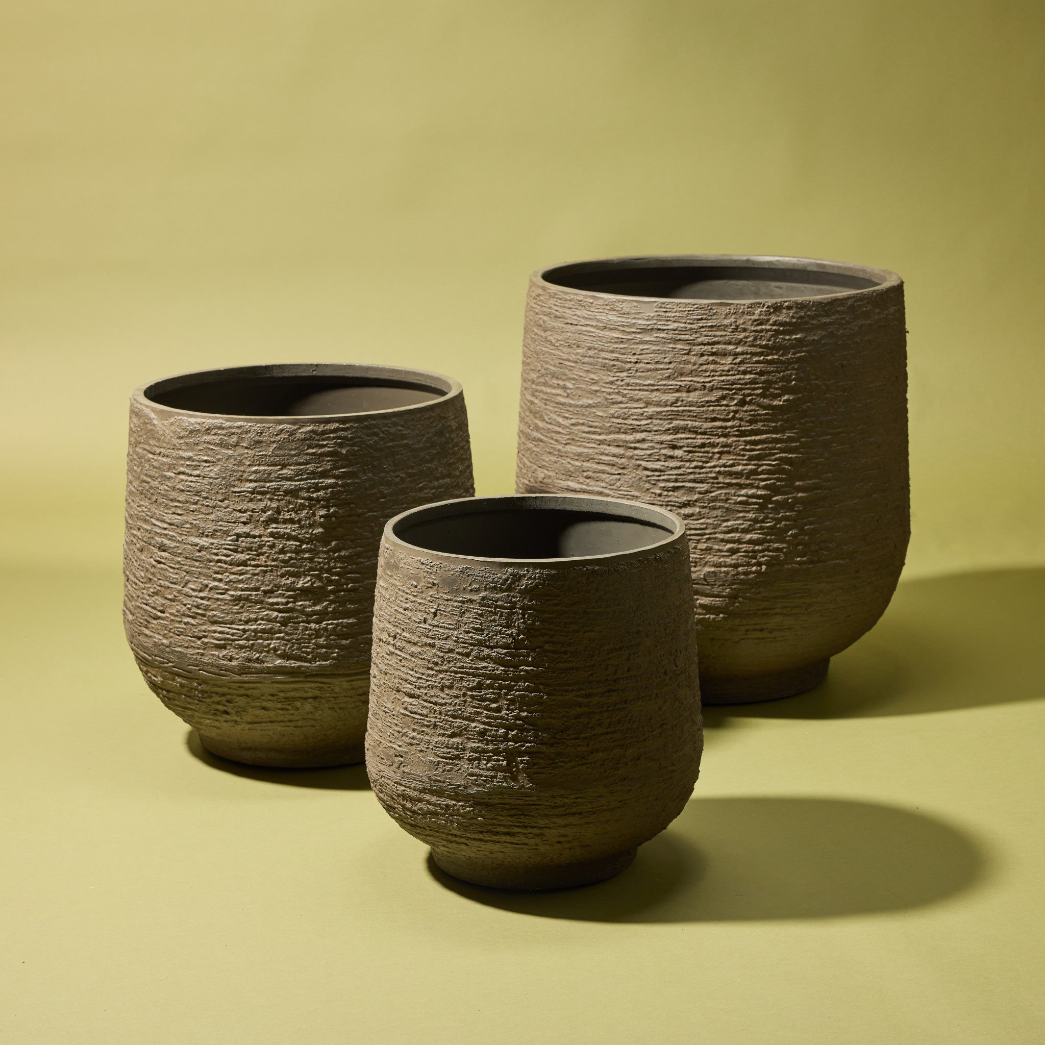 Trillium Planter | Brown -  54cm