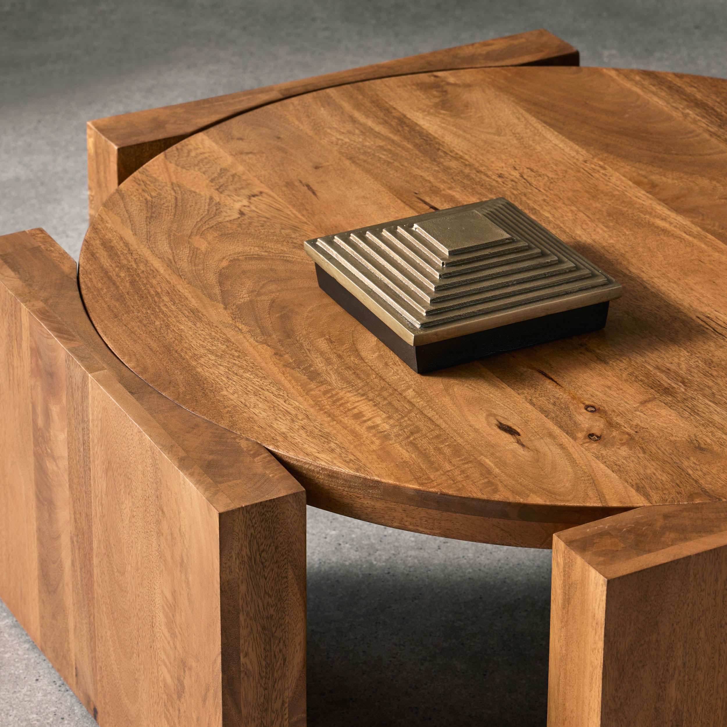 Grand Designs Juno Coffee Table Light Walnut