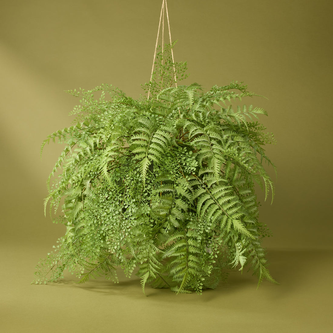 Faux Fern Garden Hanging Ball | 30cm