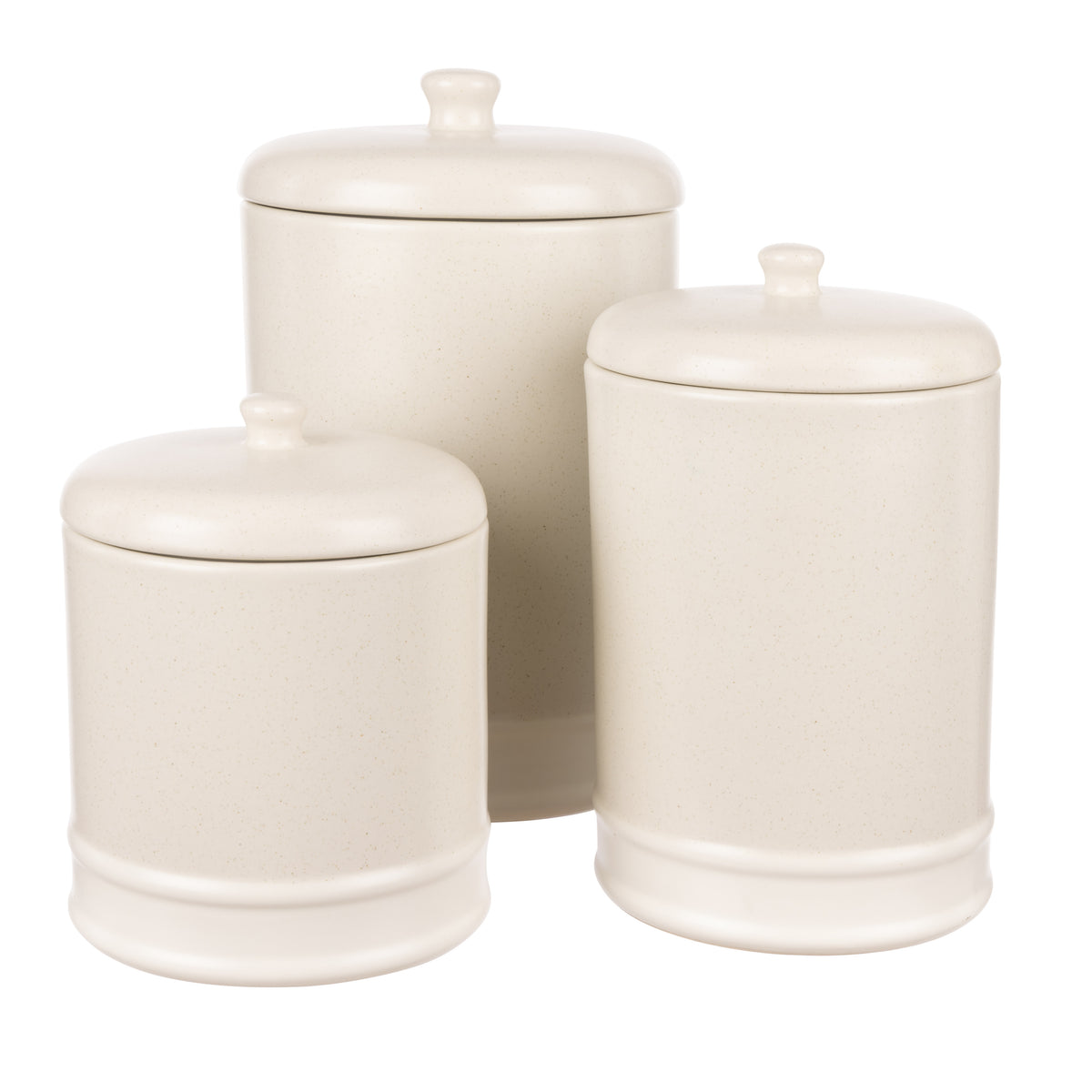 Davis & Waddell Darley Canister 3pcs Set Cream
