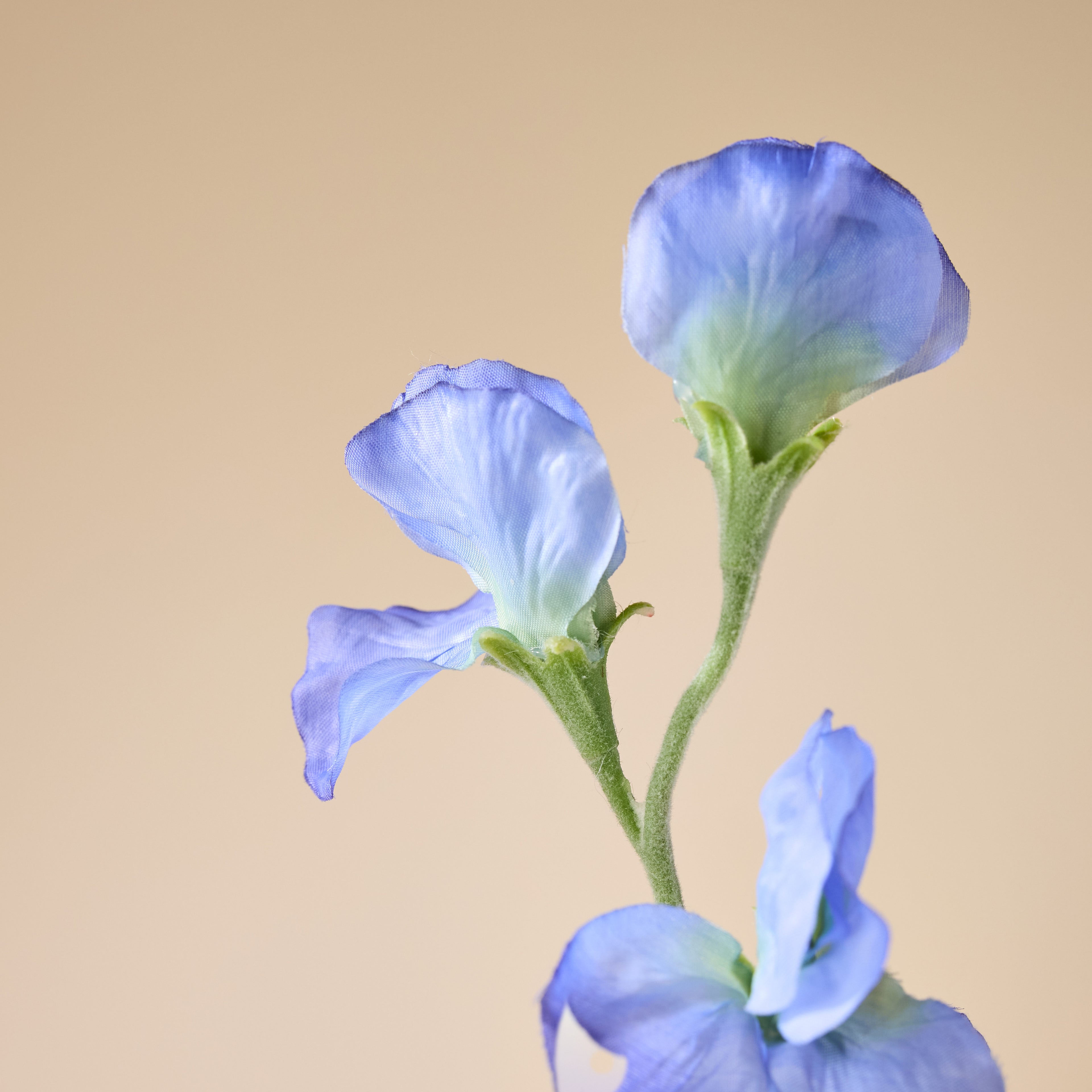 Faux Sweet Pea Spray | Blue - 64cm