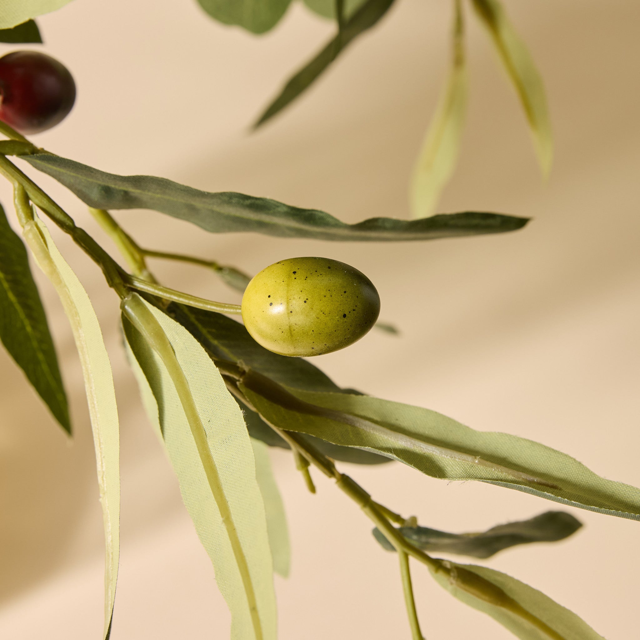 Faux Olive Eucalyptus Mix Arrangement - Alana Vase