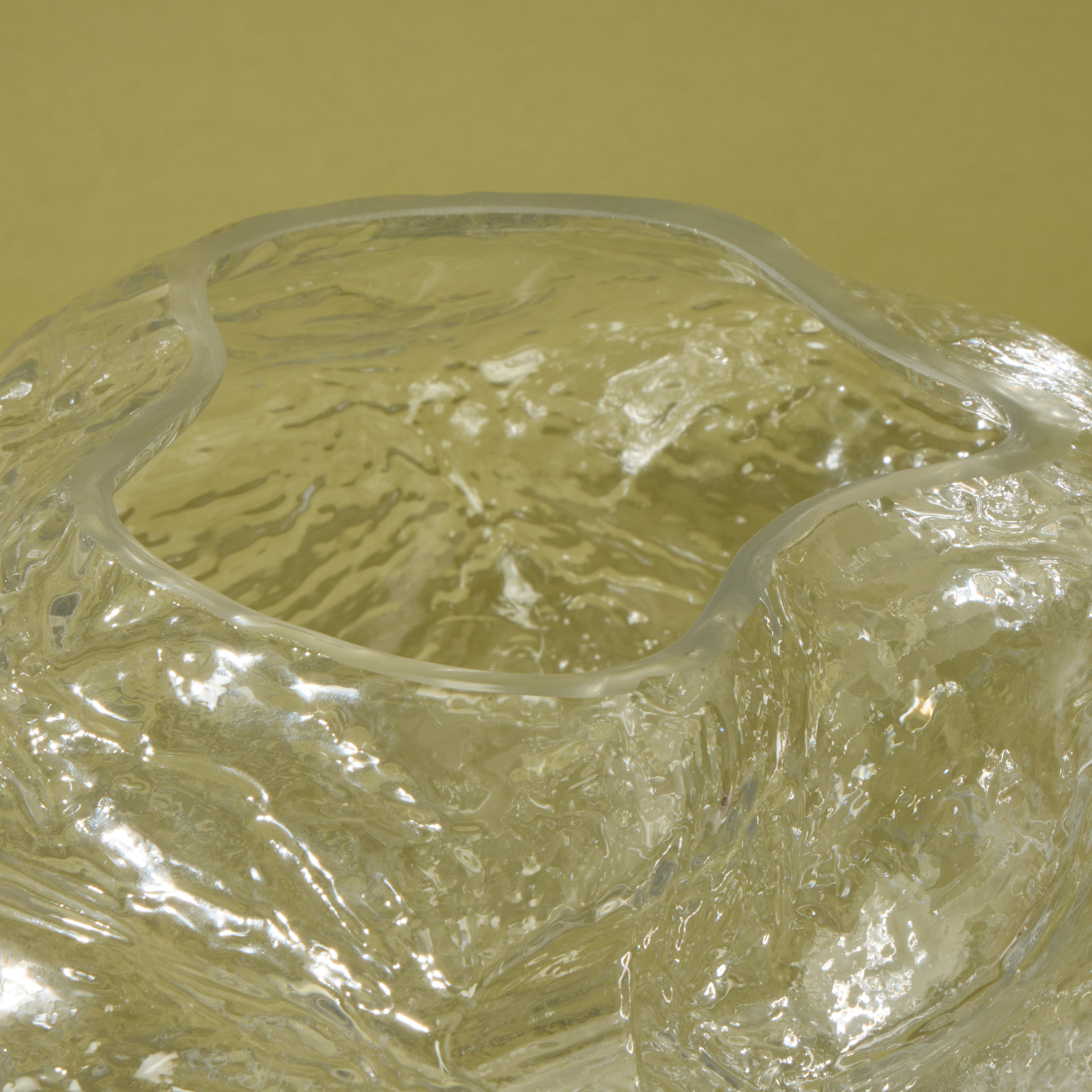 Lena Vase | Clear - 19cm