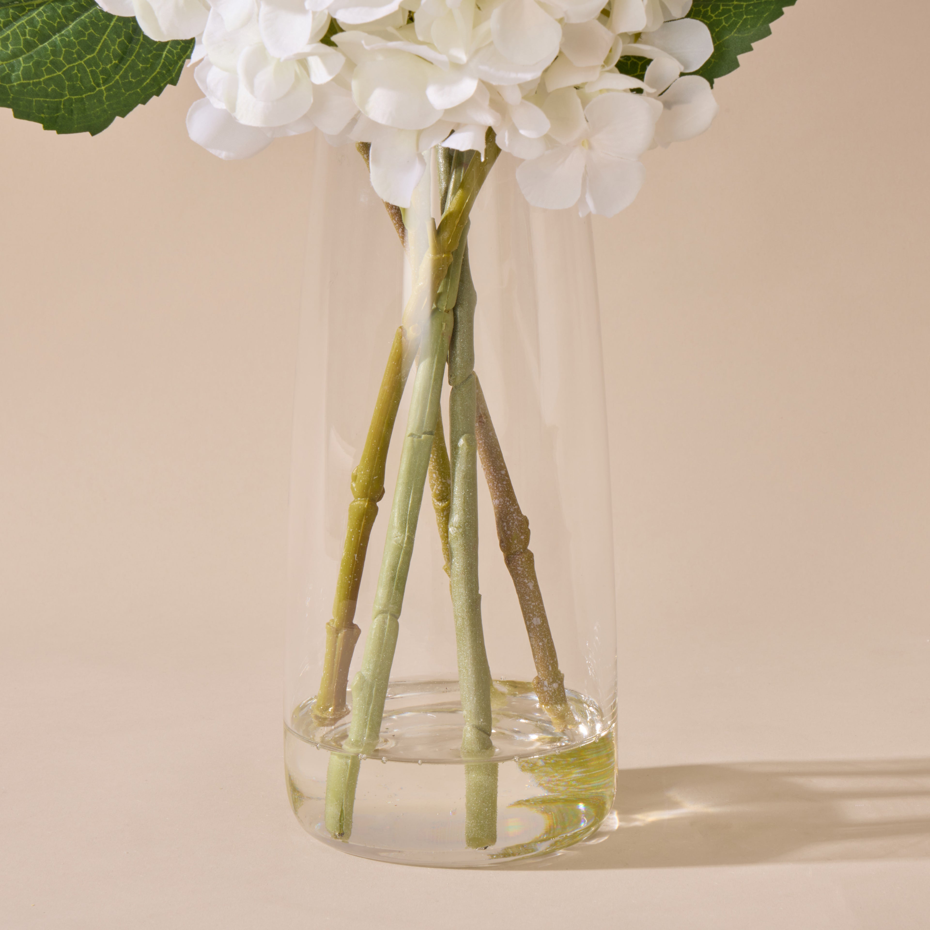 Faux Delphinium Mix - Alana Vase | White - 73cm