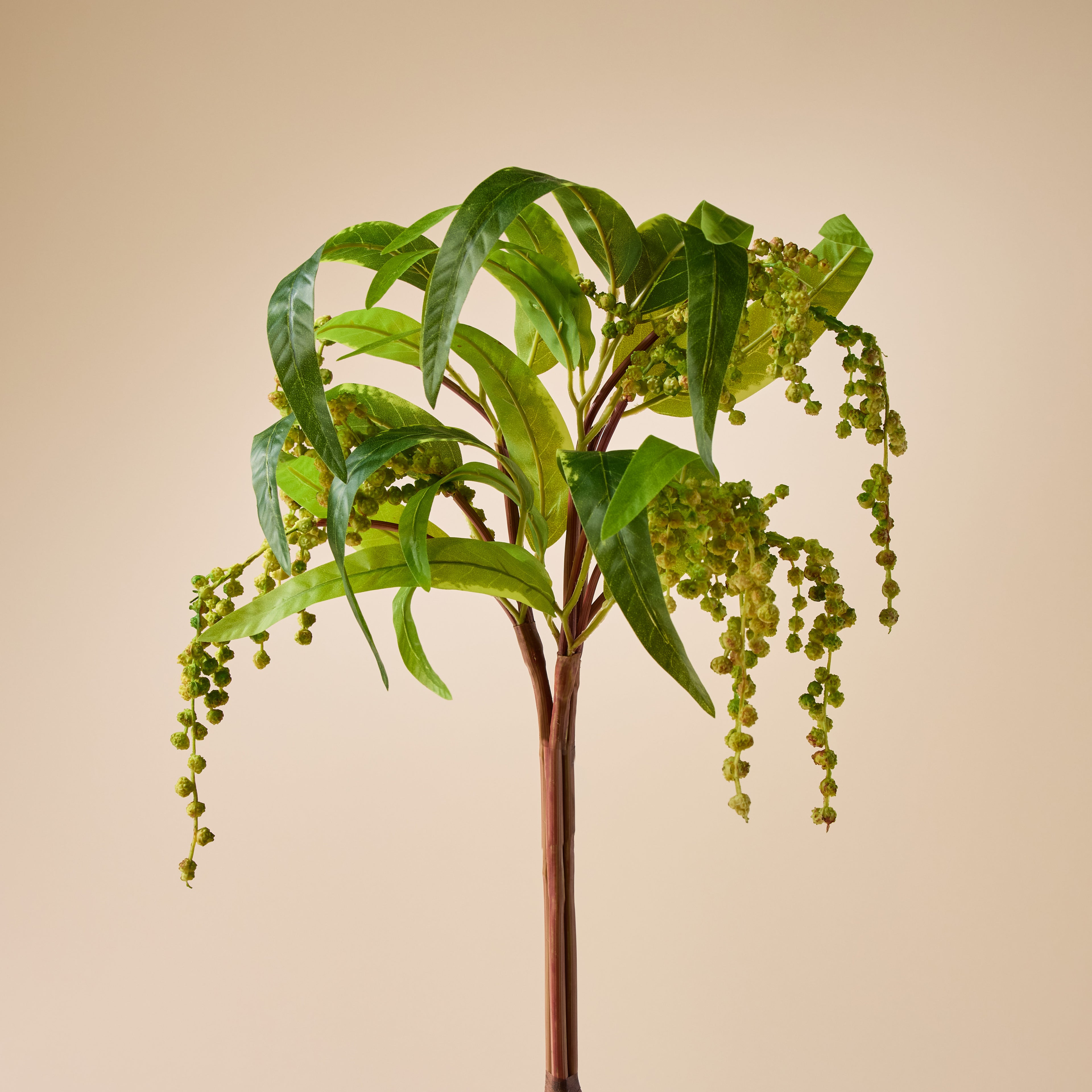 Faux Golden Wattle Bunch | Yellow - 61cm