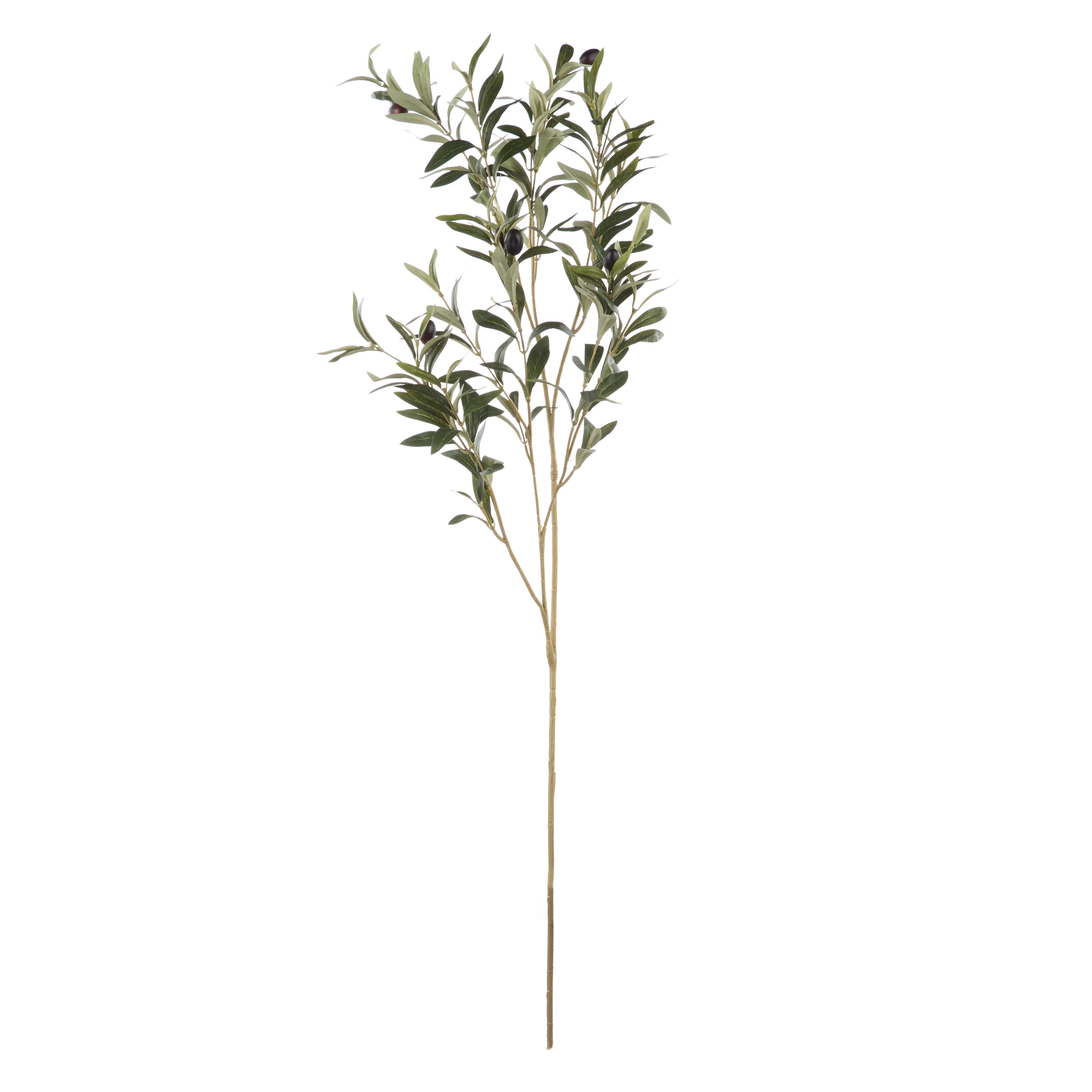 Faux Olive Spray | Green - 105cm