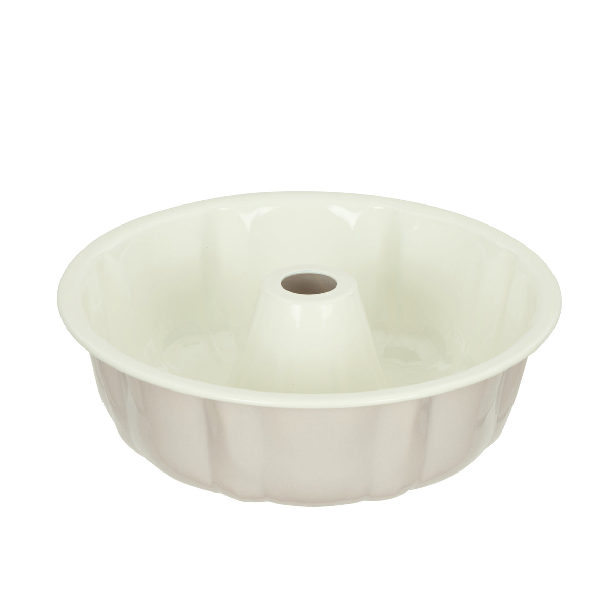 Davis & Waddell Daylesford Enamel Bundt Pan Cream
