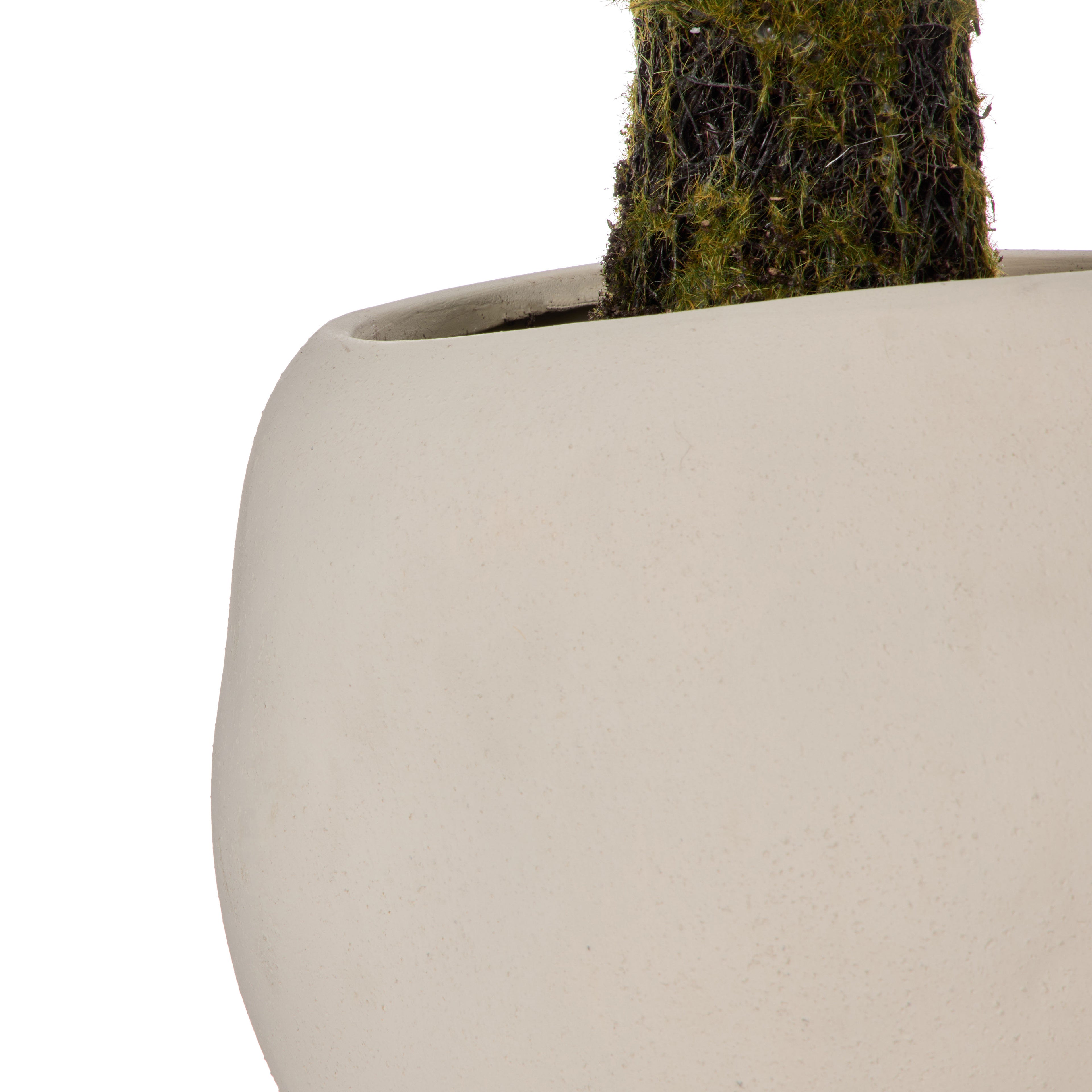 Faux Birds Nest Fern UV Treated - Lyon Planter | Green - 90cm