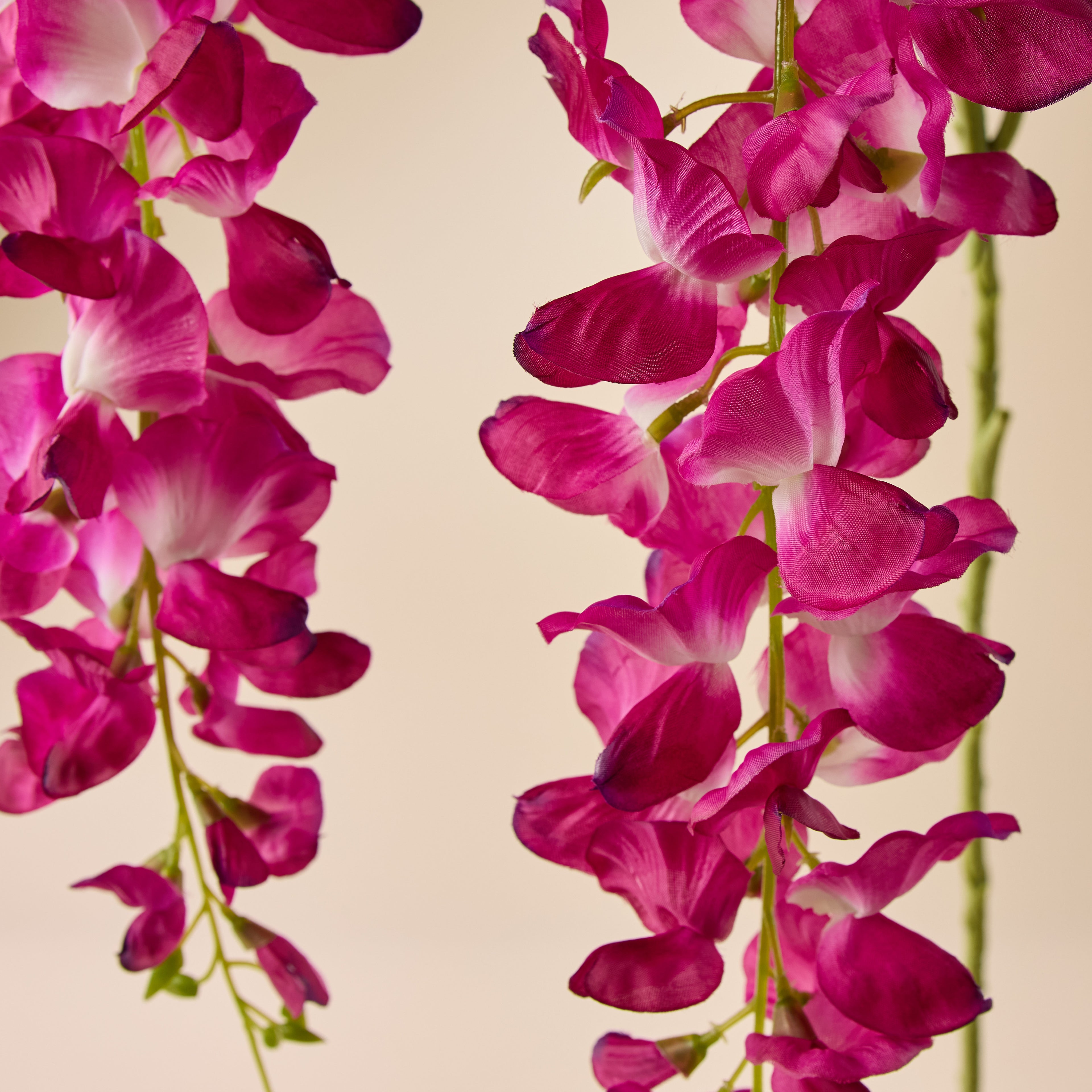 Faux Wisteria Spray | Pink - 130cm