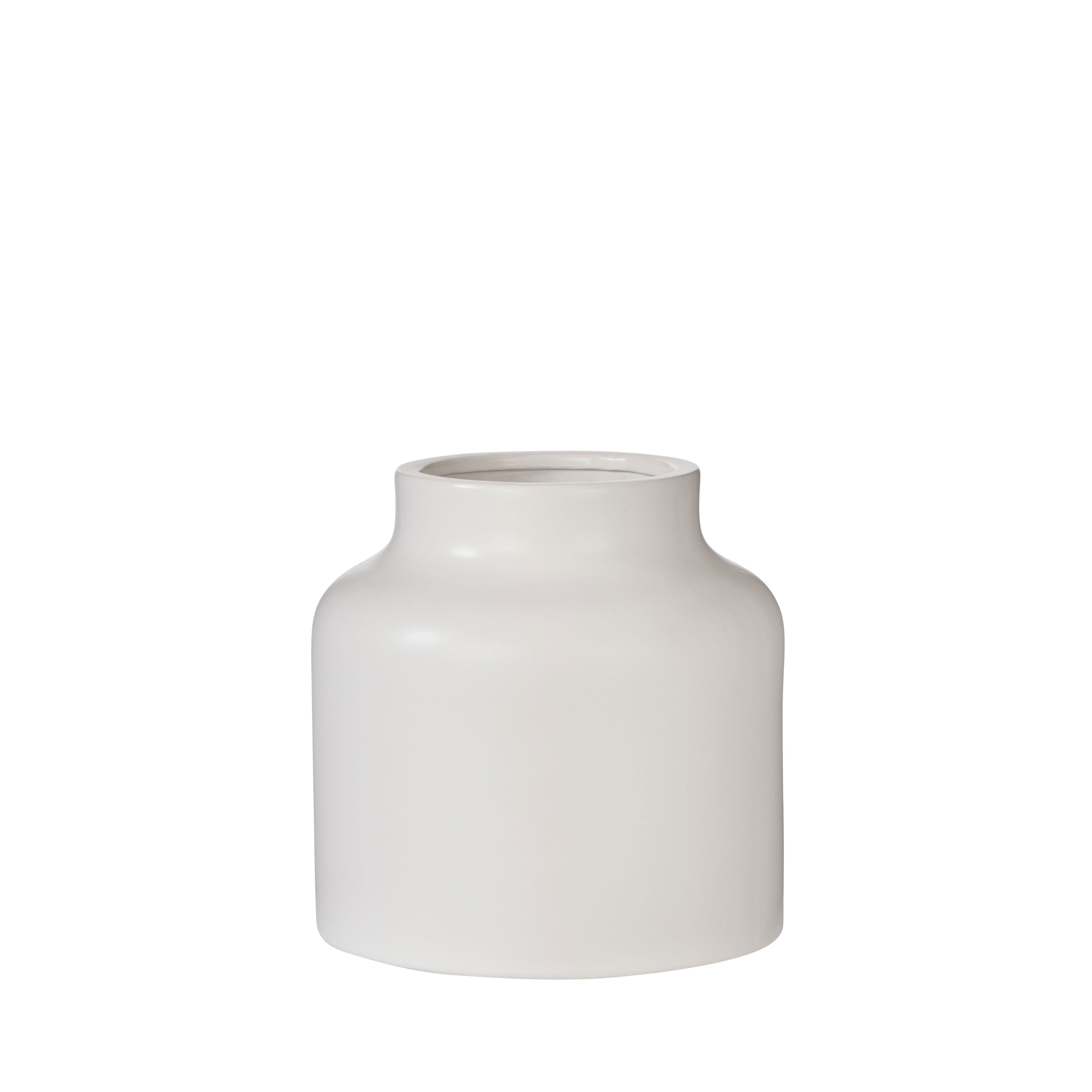 Oakley Vase | White - 19.5cm