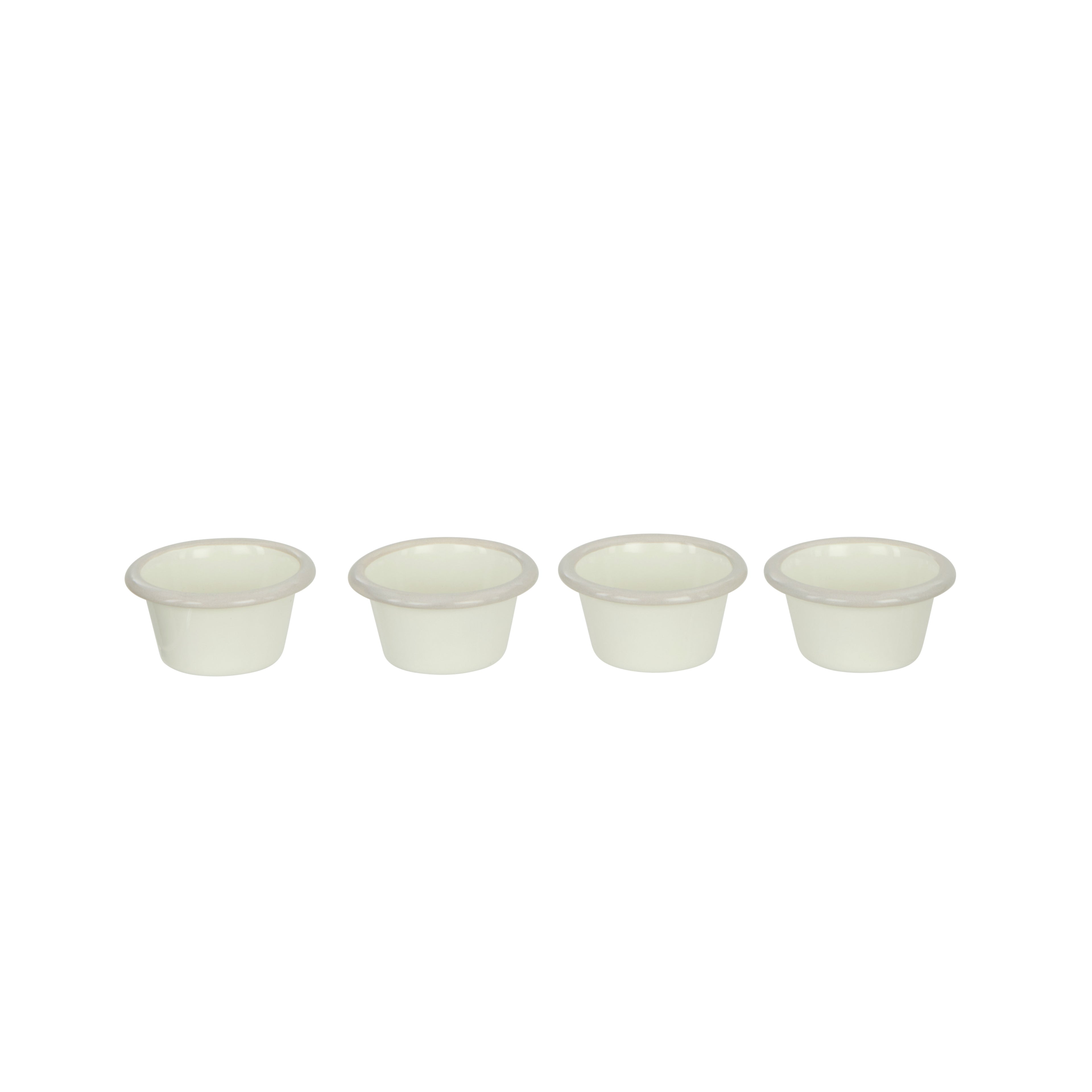 Davis & Waddell Daylesford Enamel 4 Person Fondue Set Cream