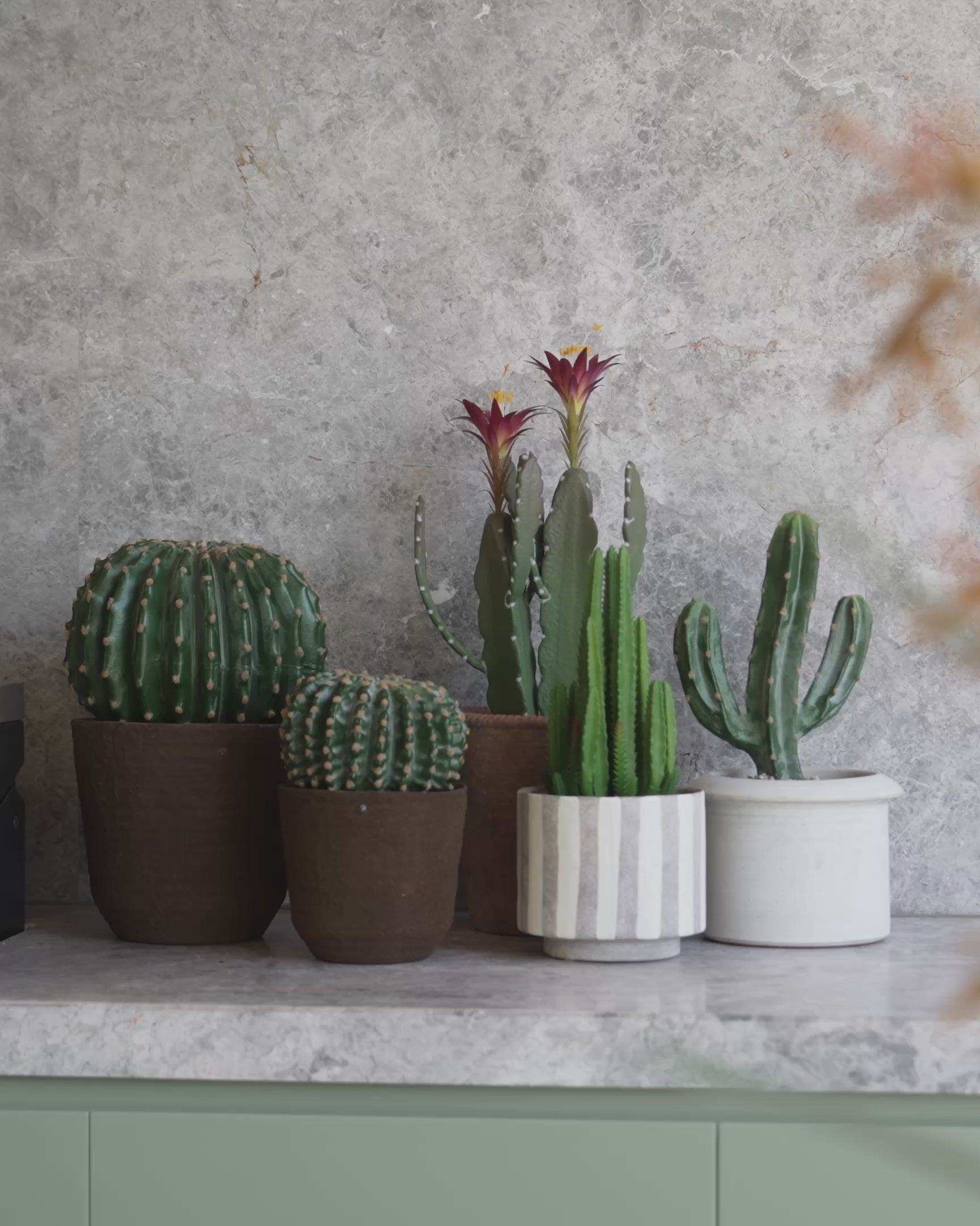 Faux Fairy Castle Cactus | 35cm