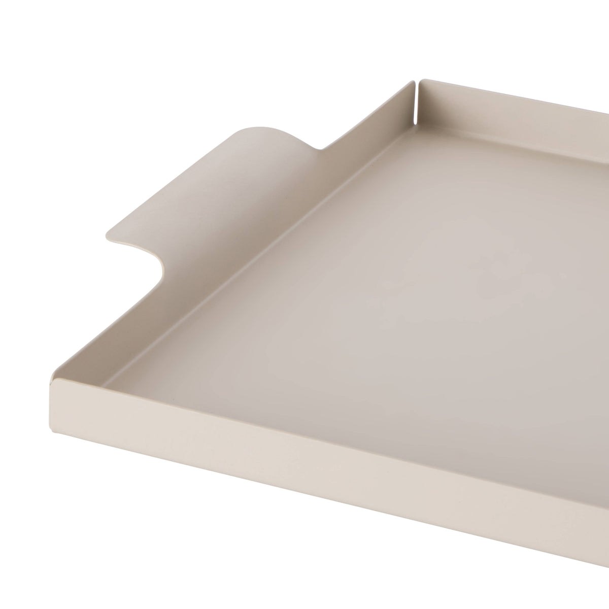 Leaf & Bean Serving Tray Cream