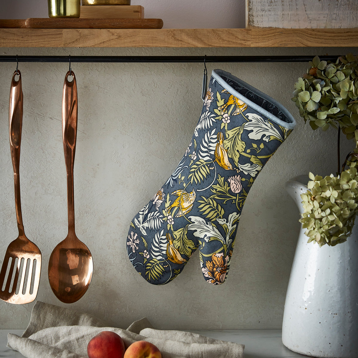 Ulster Weavers Finch & Flower Gauntlet Glove Multi-Coloured