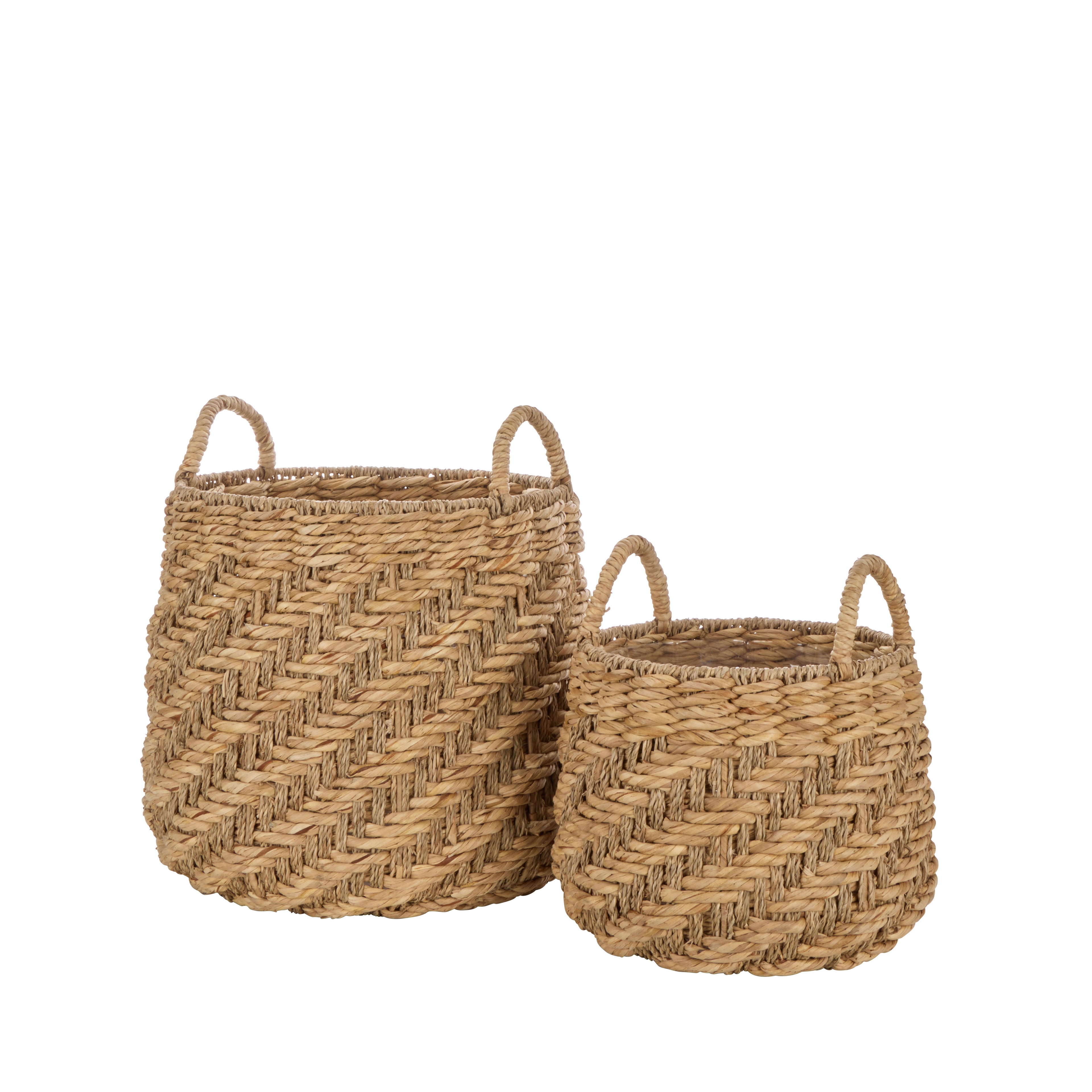 Aspen Planter - 2pcs Set | Natural - 38cm