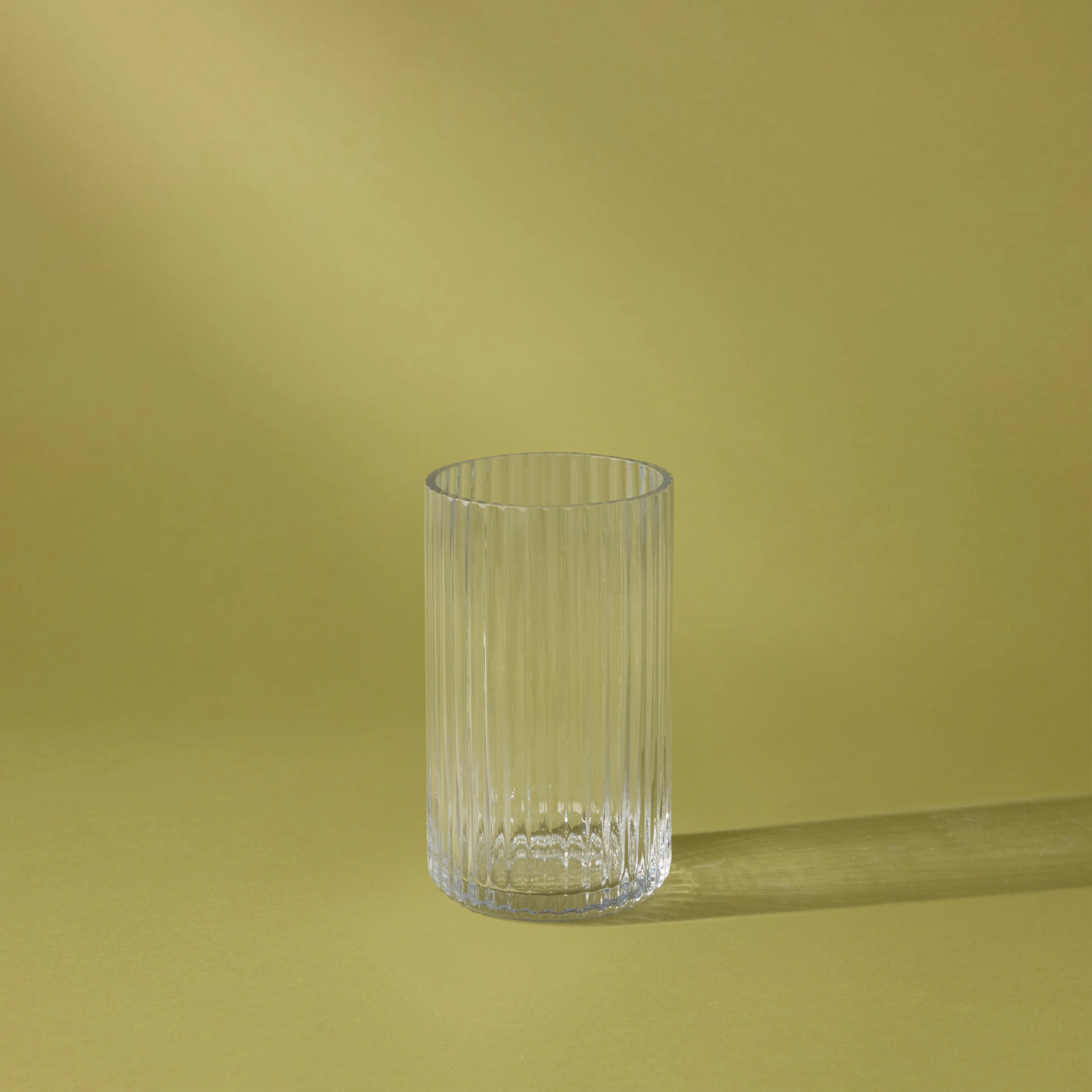 Lea Vase | Clear - 21cm