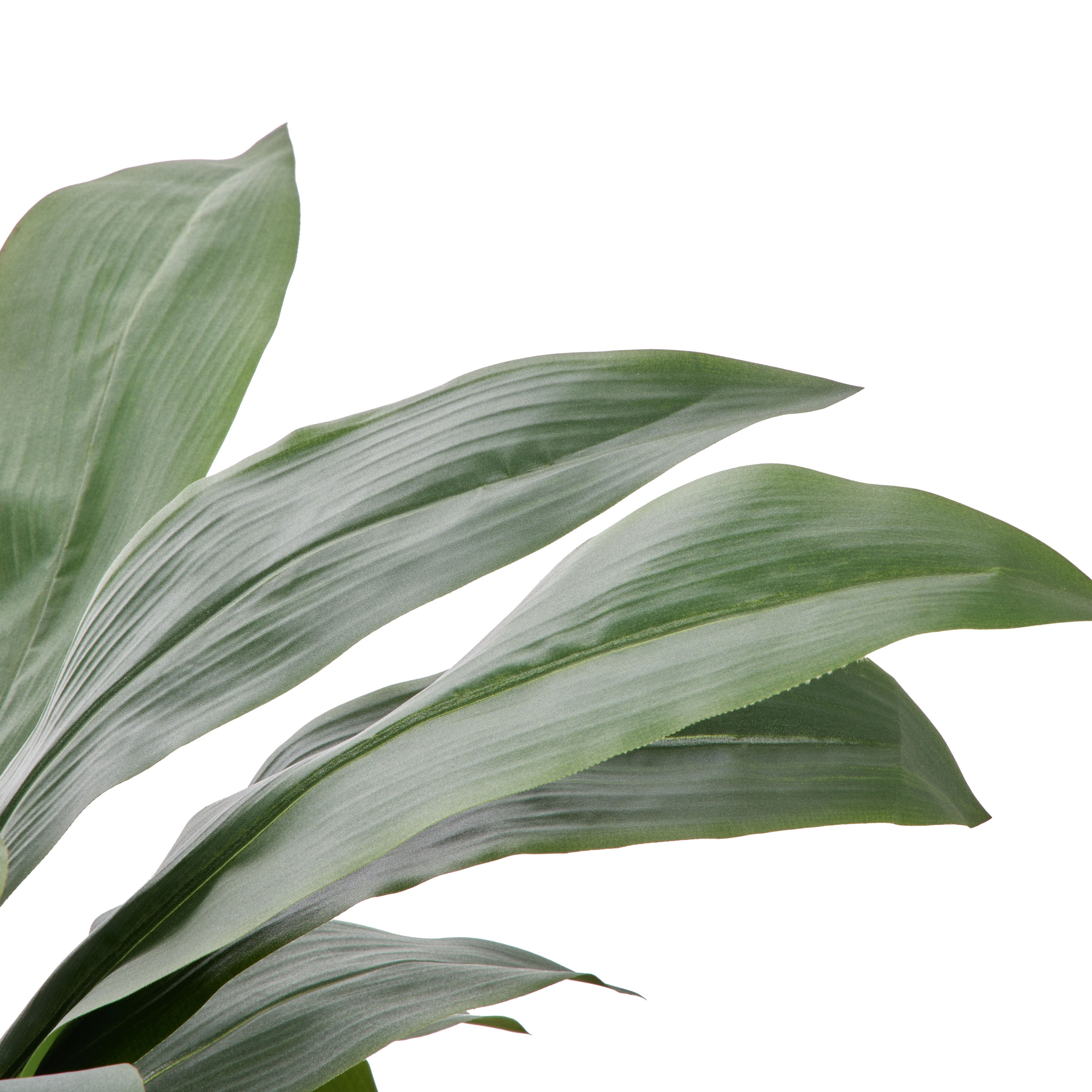 Faux Cast Iron Plant UV Treated - Oliver Pot | Green - 98cm