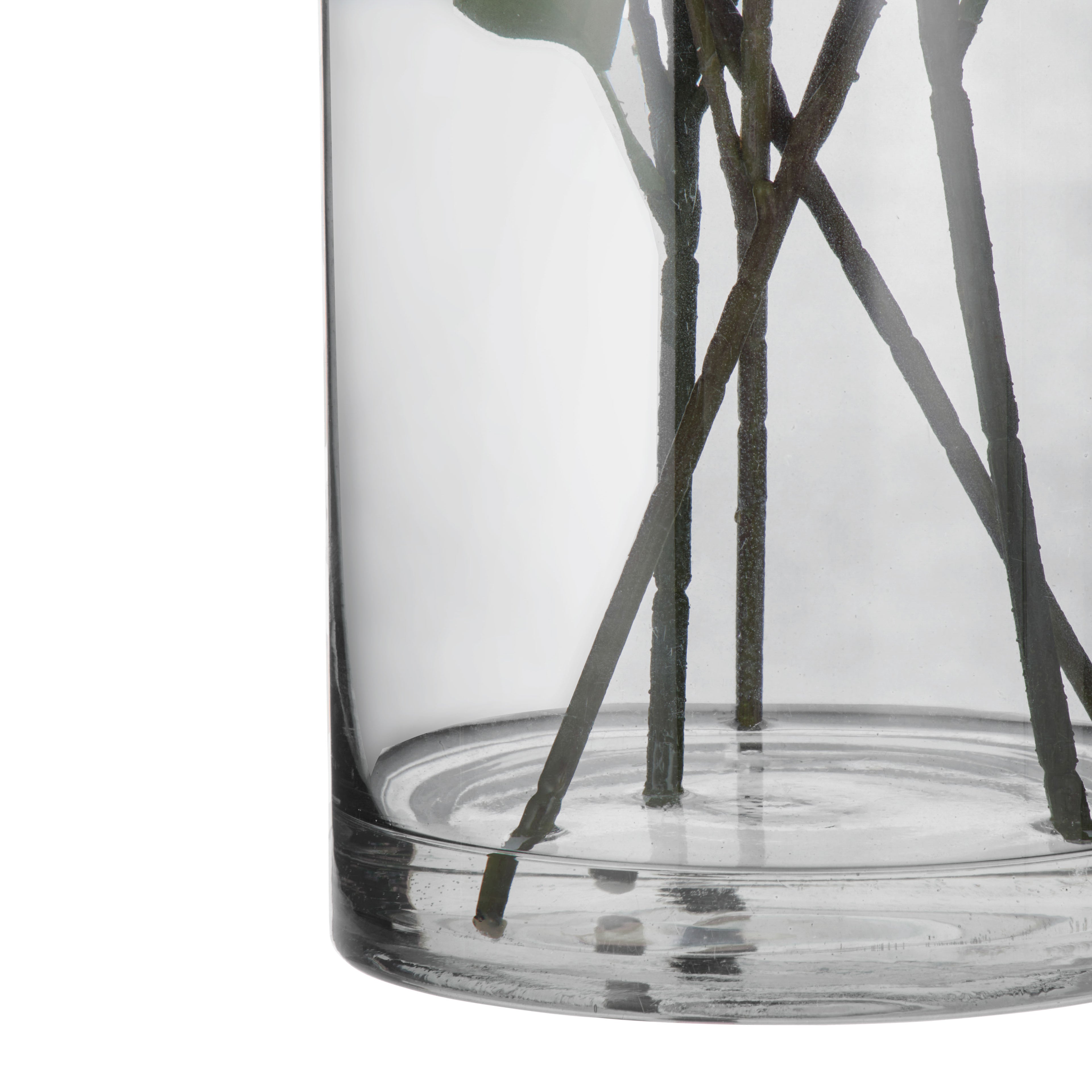 Faux Eucaluptus Mix - Grey Vase | Green - 72cm