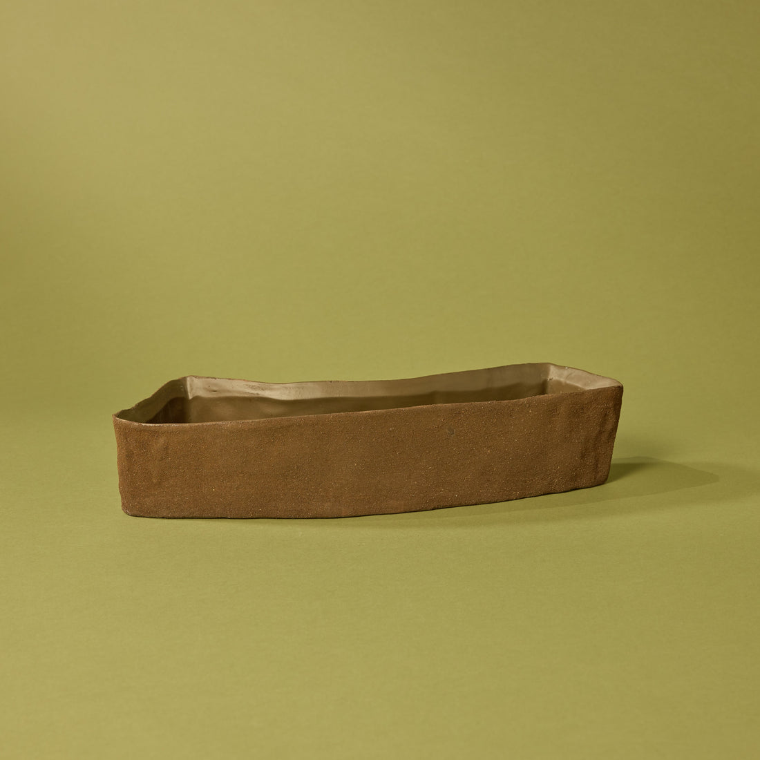 Palermo Planter | Rust - 37x13cm