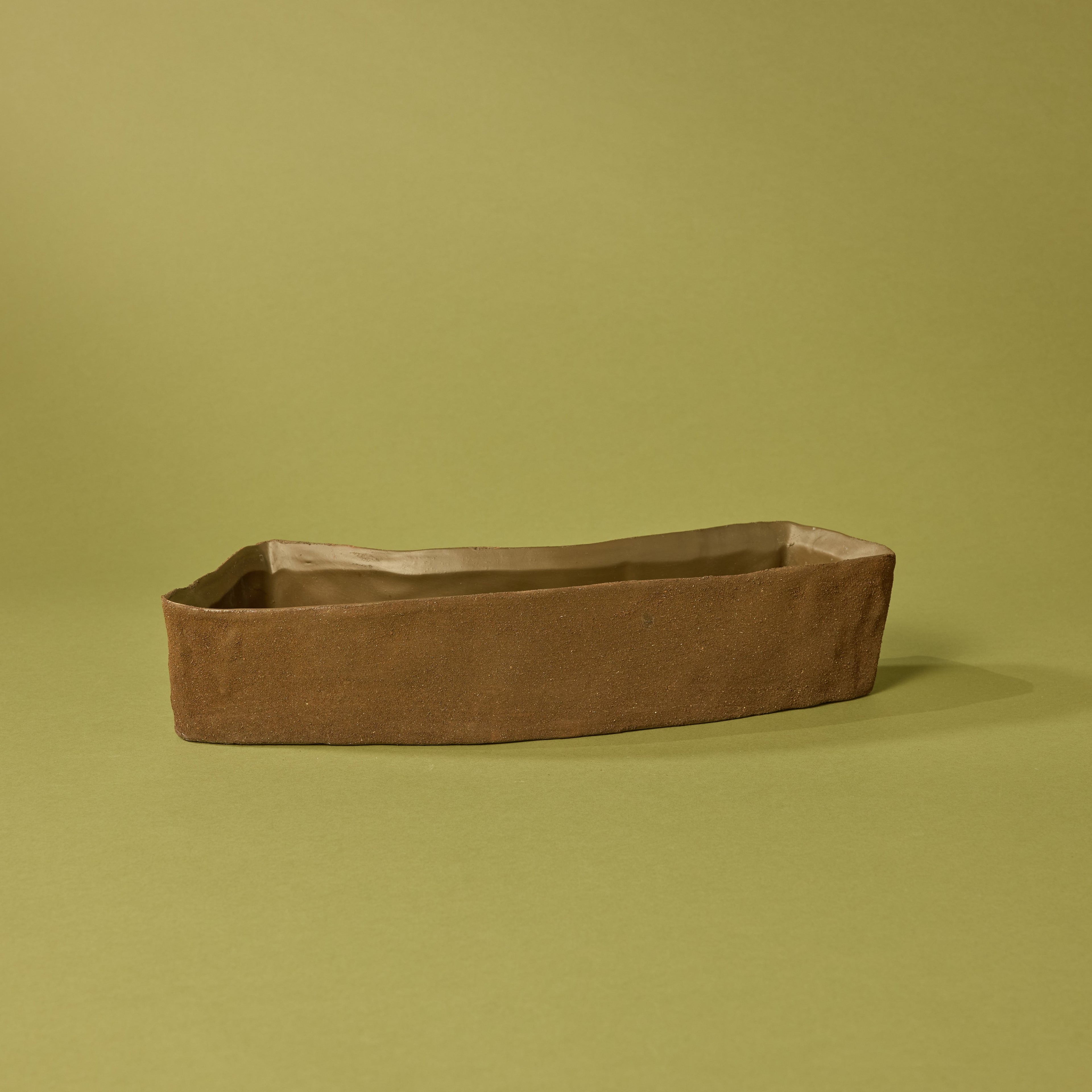 Palermo Planter | Rust - 37x13cm