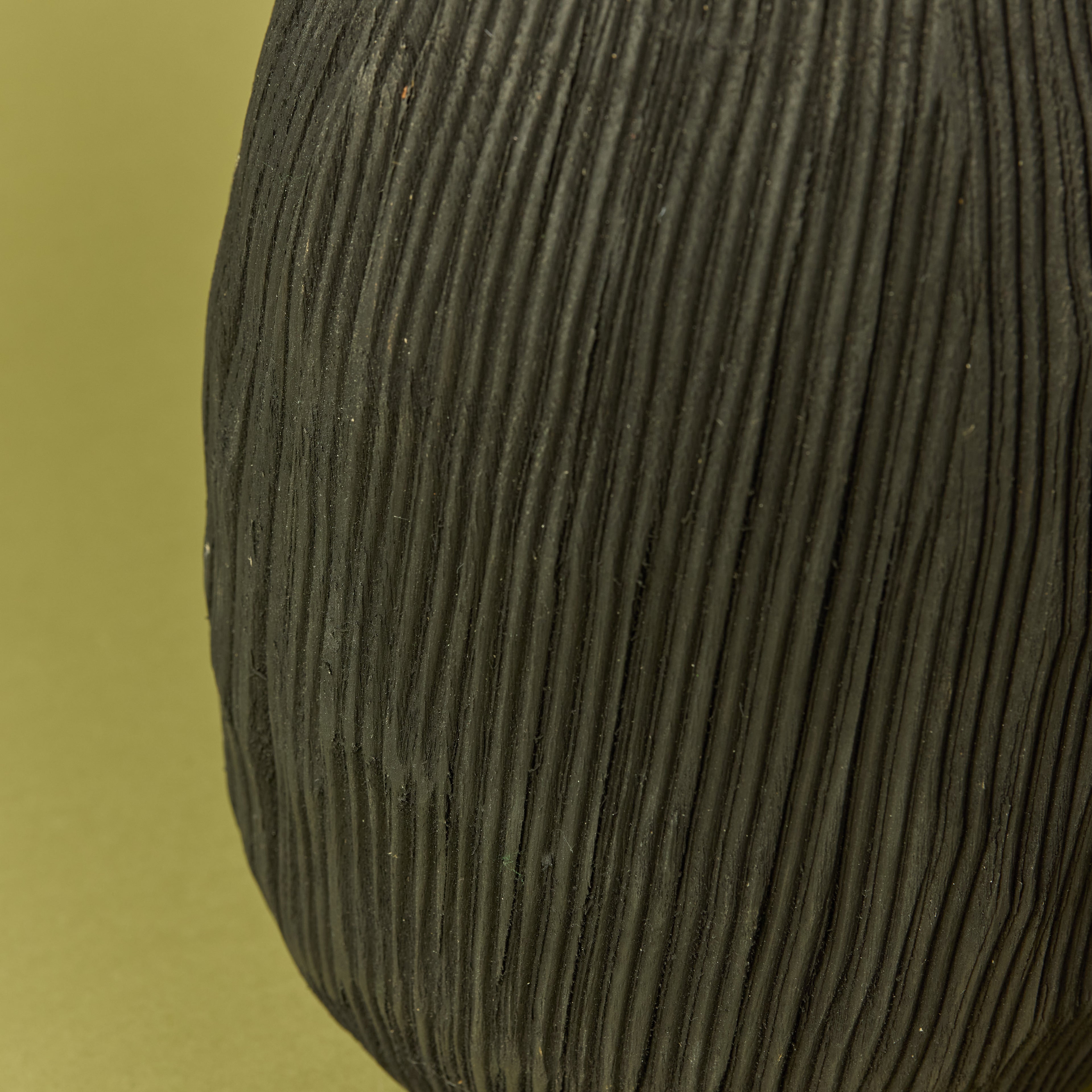 Dansk Textured Vase | Black - 25cm