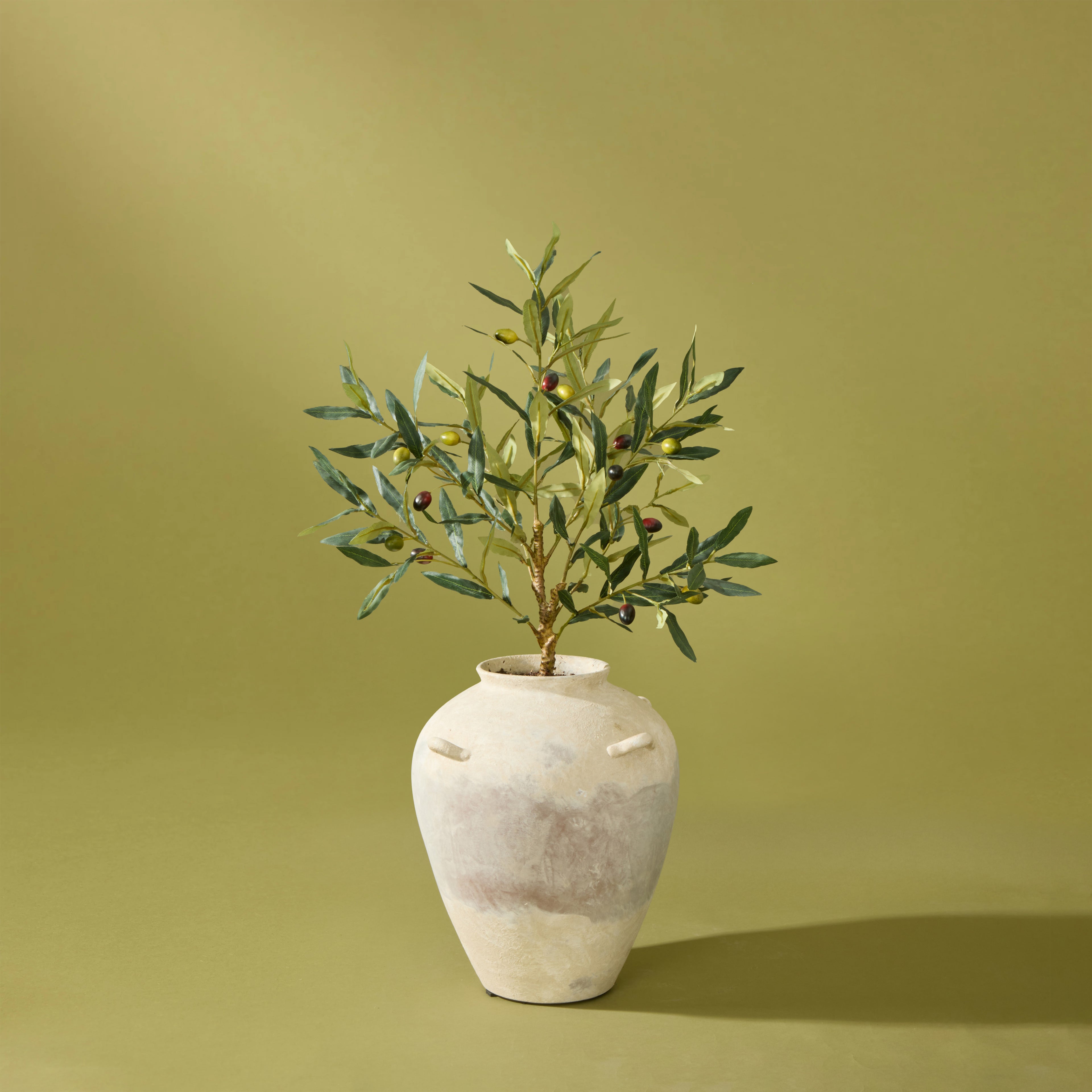 Faux Olive Tree - Inga Vase | Green - 79cm