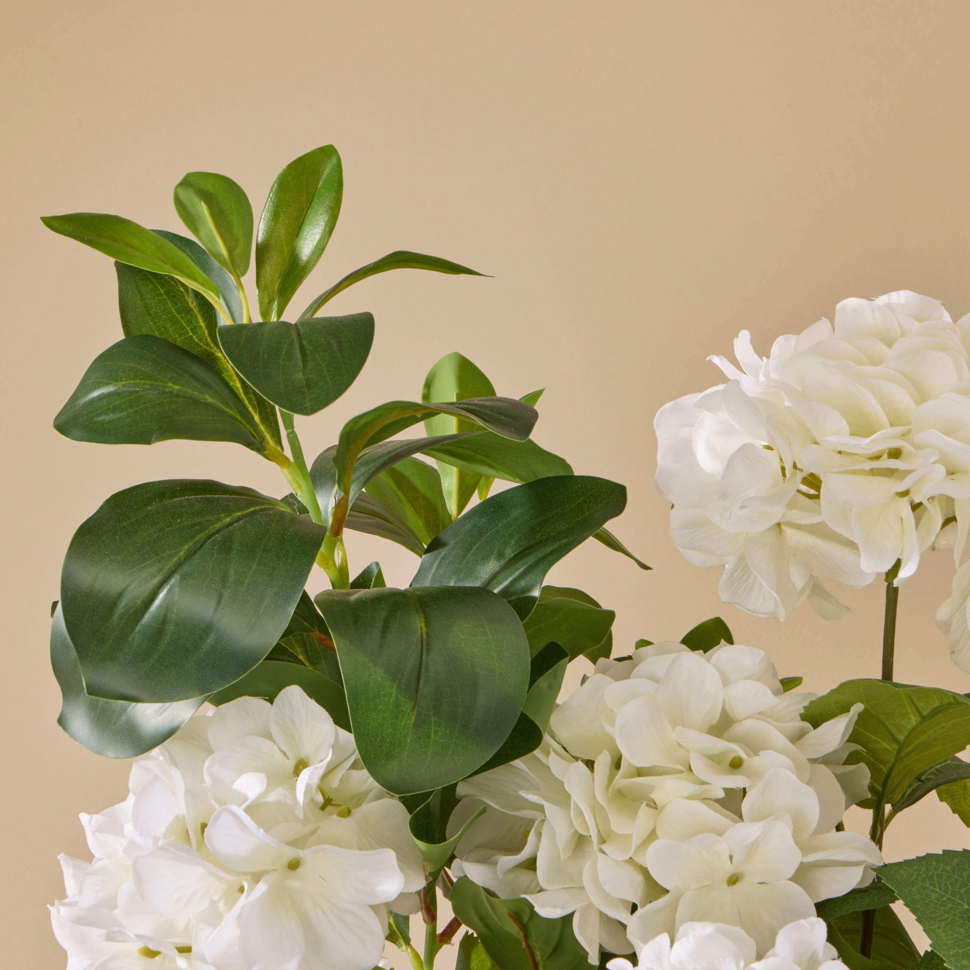 Faux Hydrangea Mix - Kensington | White - 64cm