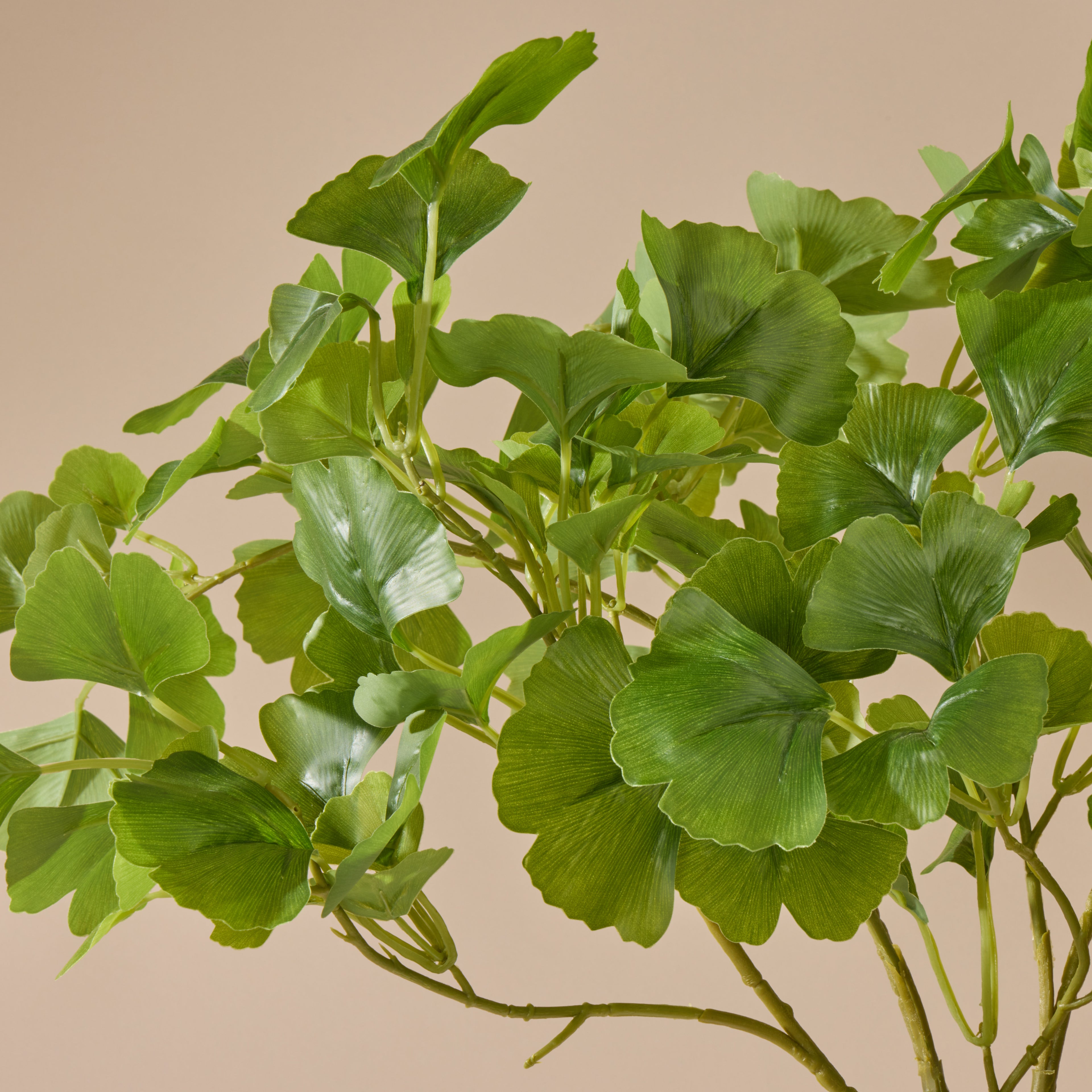 Faux Gingko Mix - Neven Vase | Green - 73cm