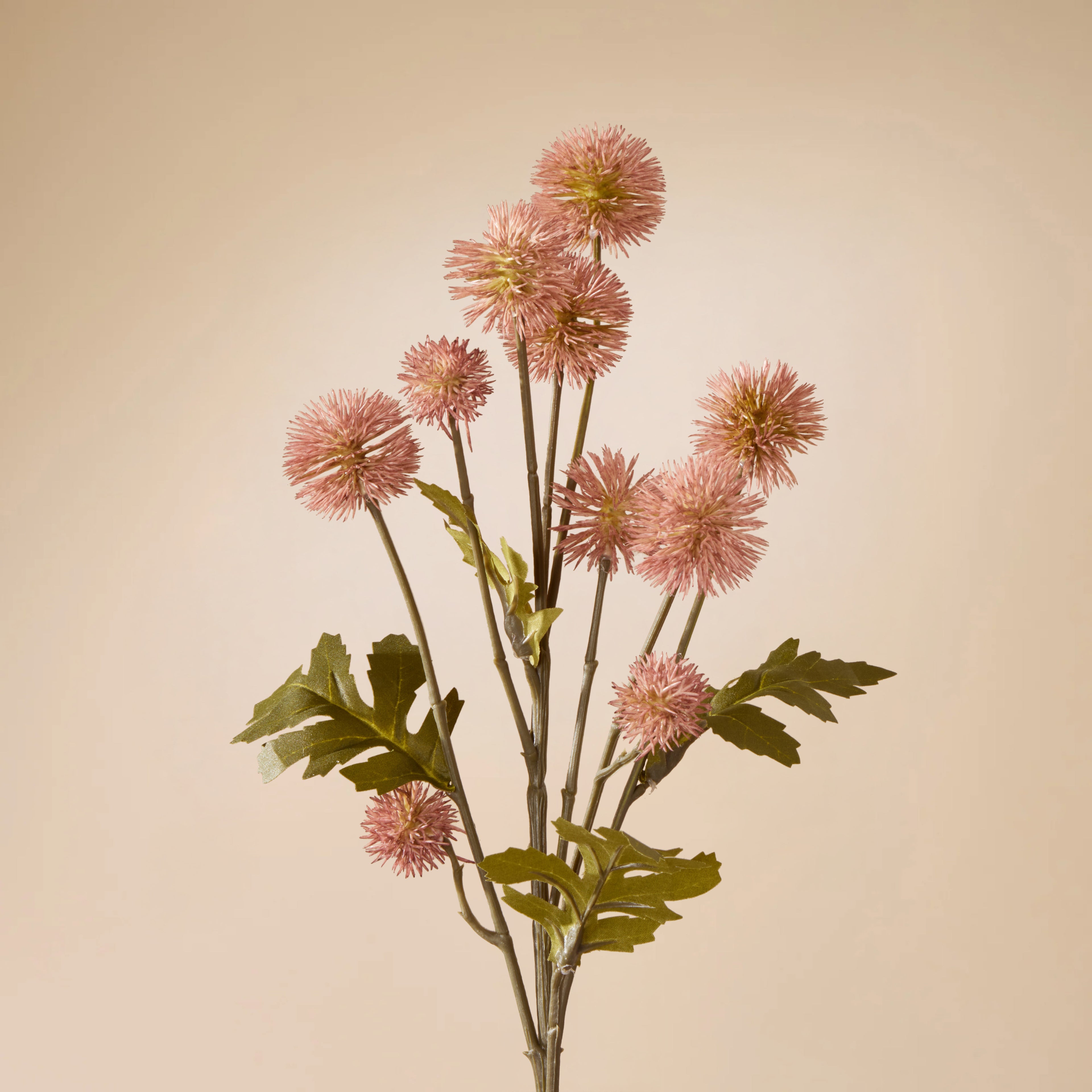 Faux Pompom Spray | Light Pink - 60cm