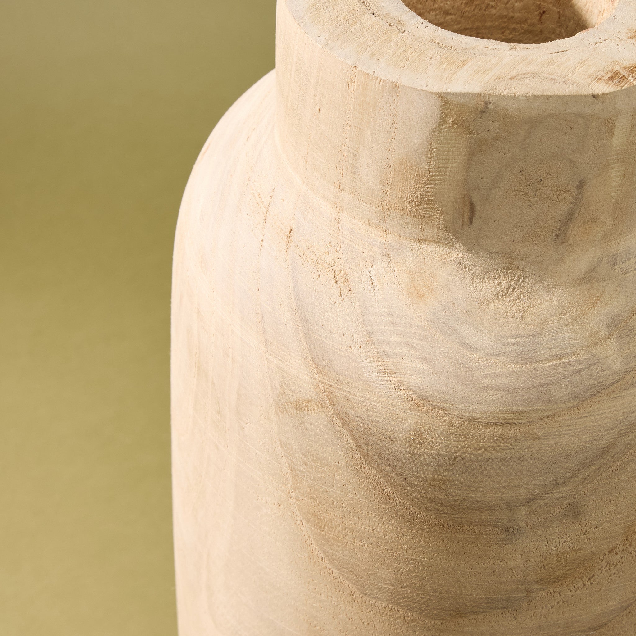 Dansk Wooden Vase | 47cm