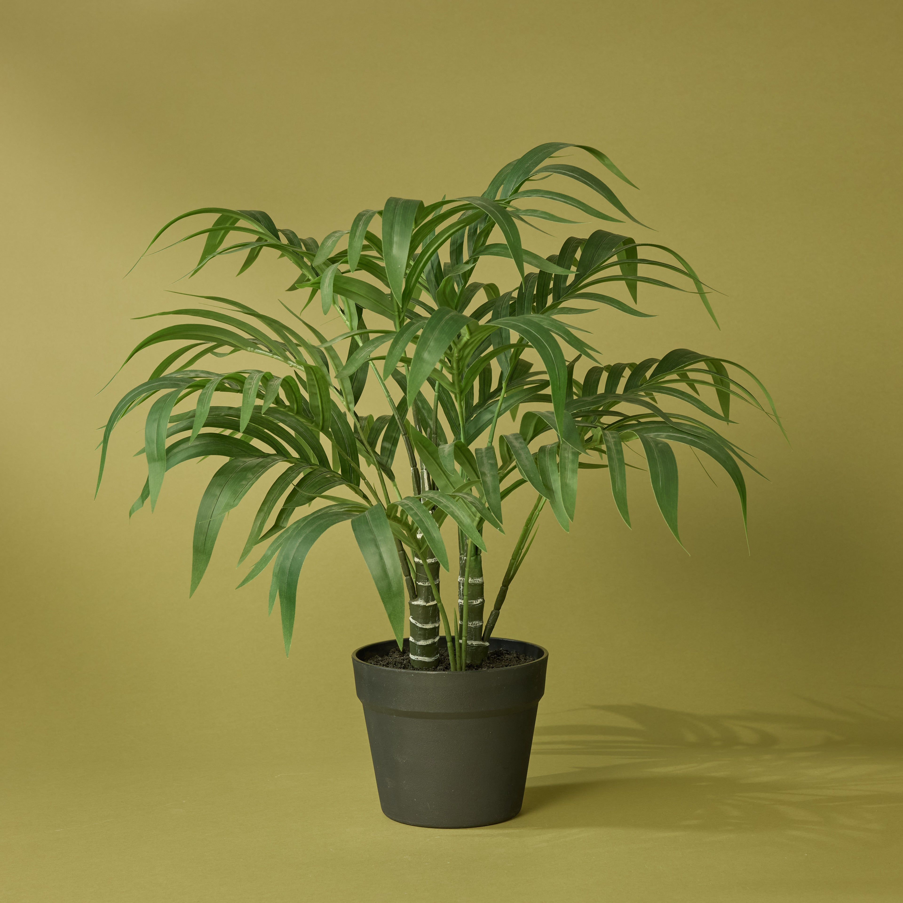 Faux Cascade Palm - Garden Pot | 51cm
