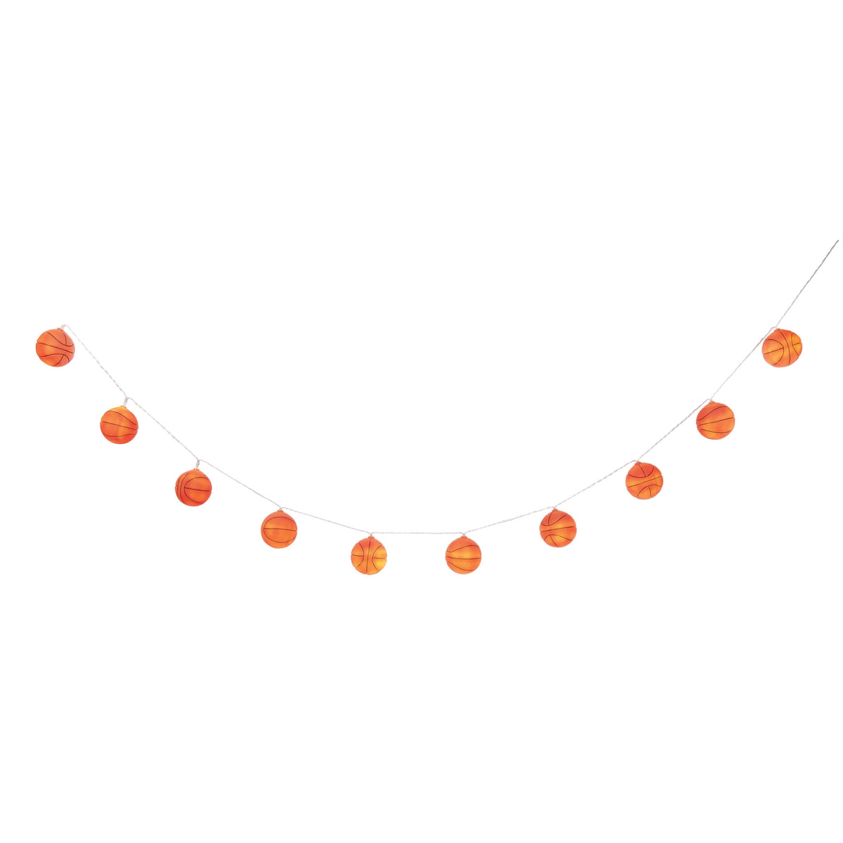Discovery Zone Illuminate String Lights - Basketballs