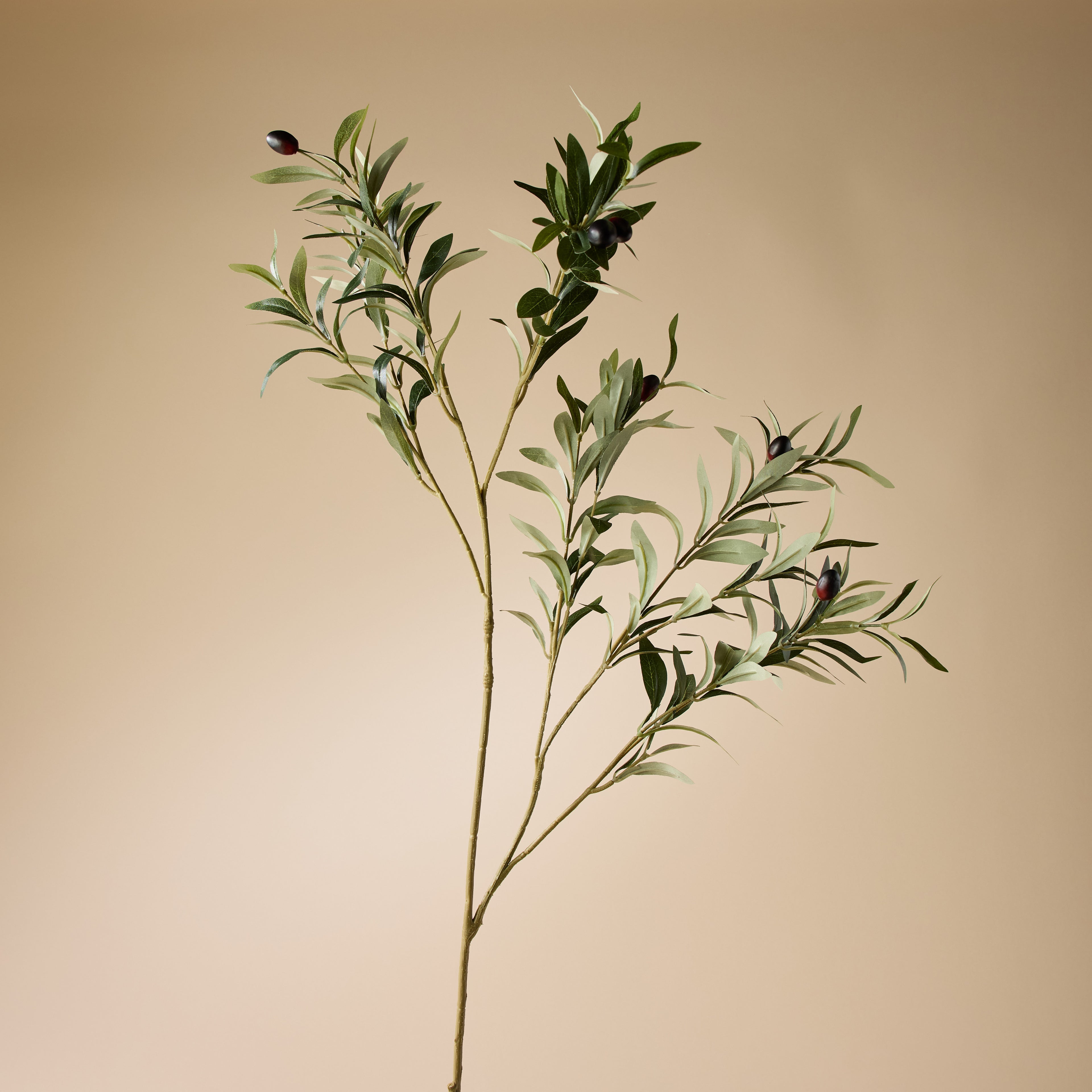 Faux Olive Spray | Green - 105cm