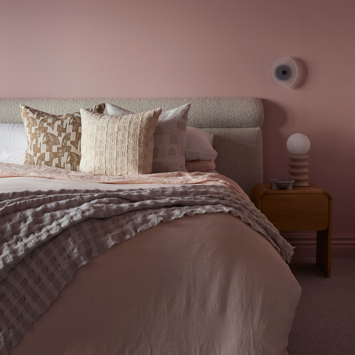 Academy Arlow Muslin Throw Rust Multi