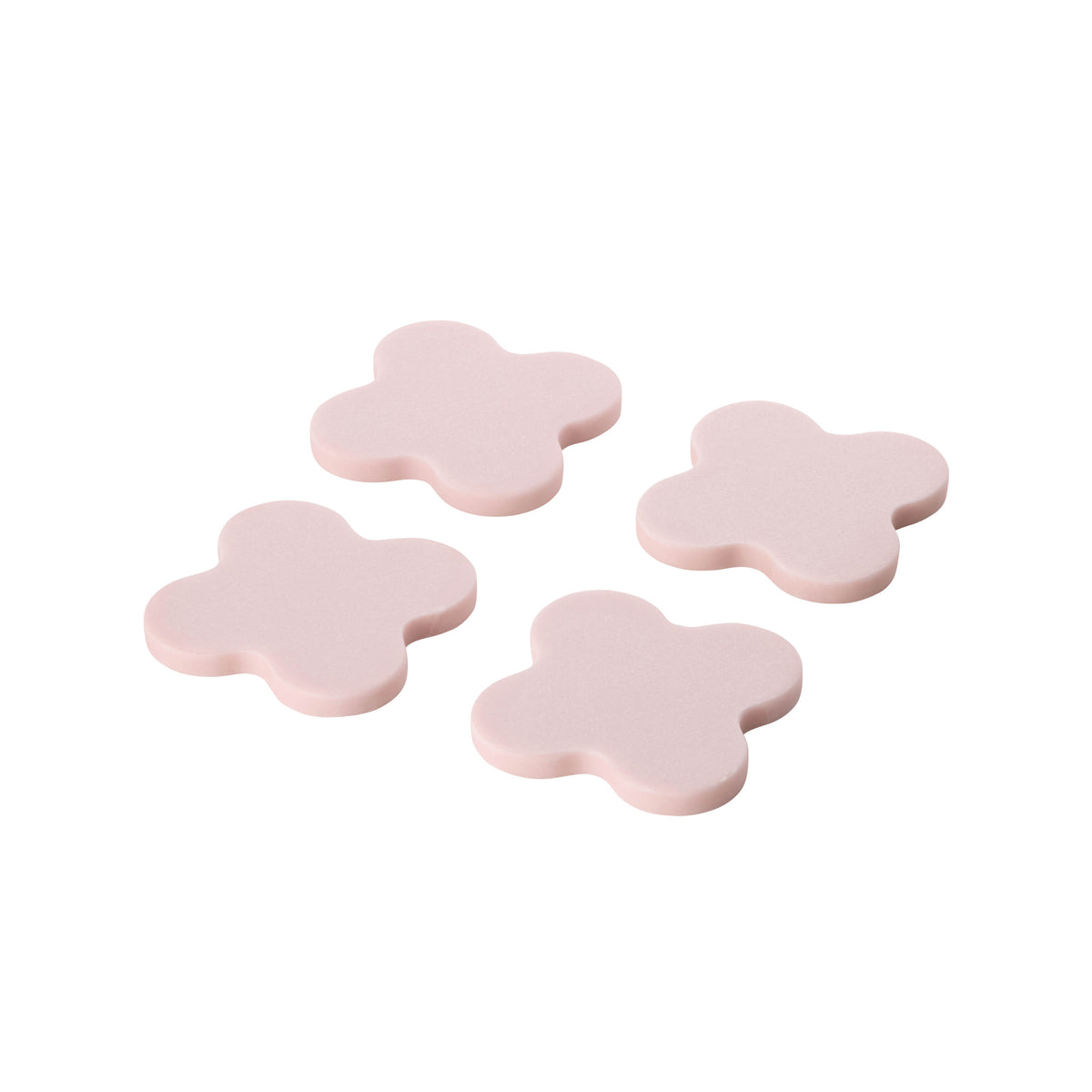 Emporium Resin Bubble Coasters 4pcs Set Pink