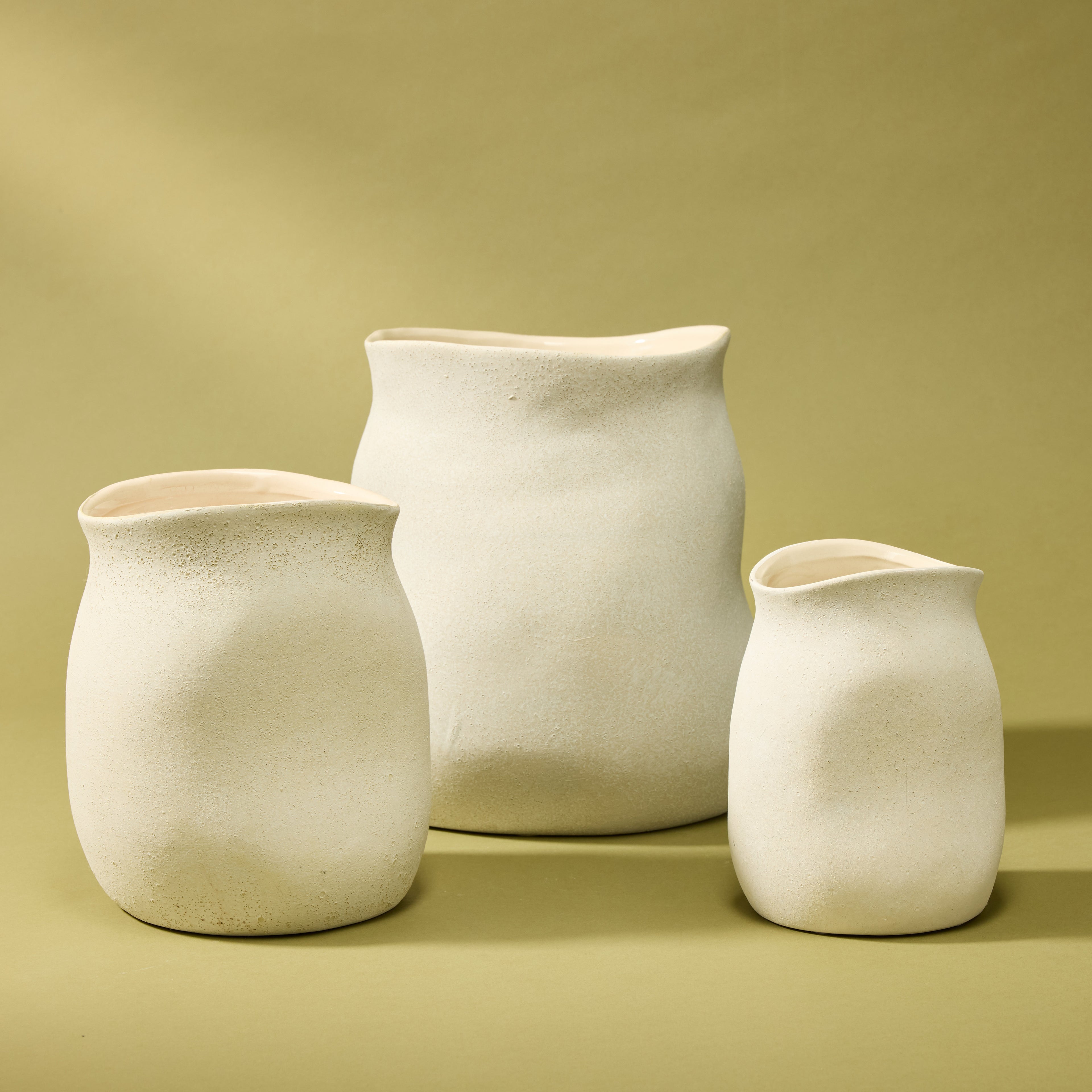 Maliah Pot | Cream - 15cm