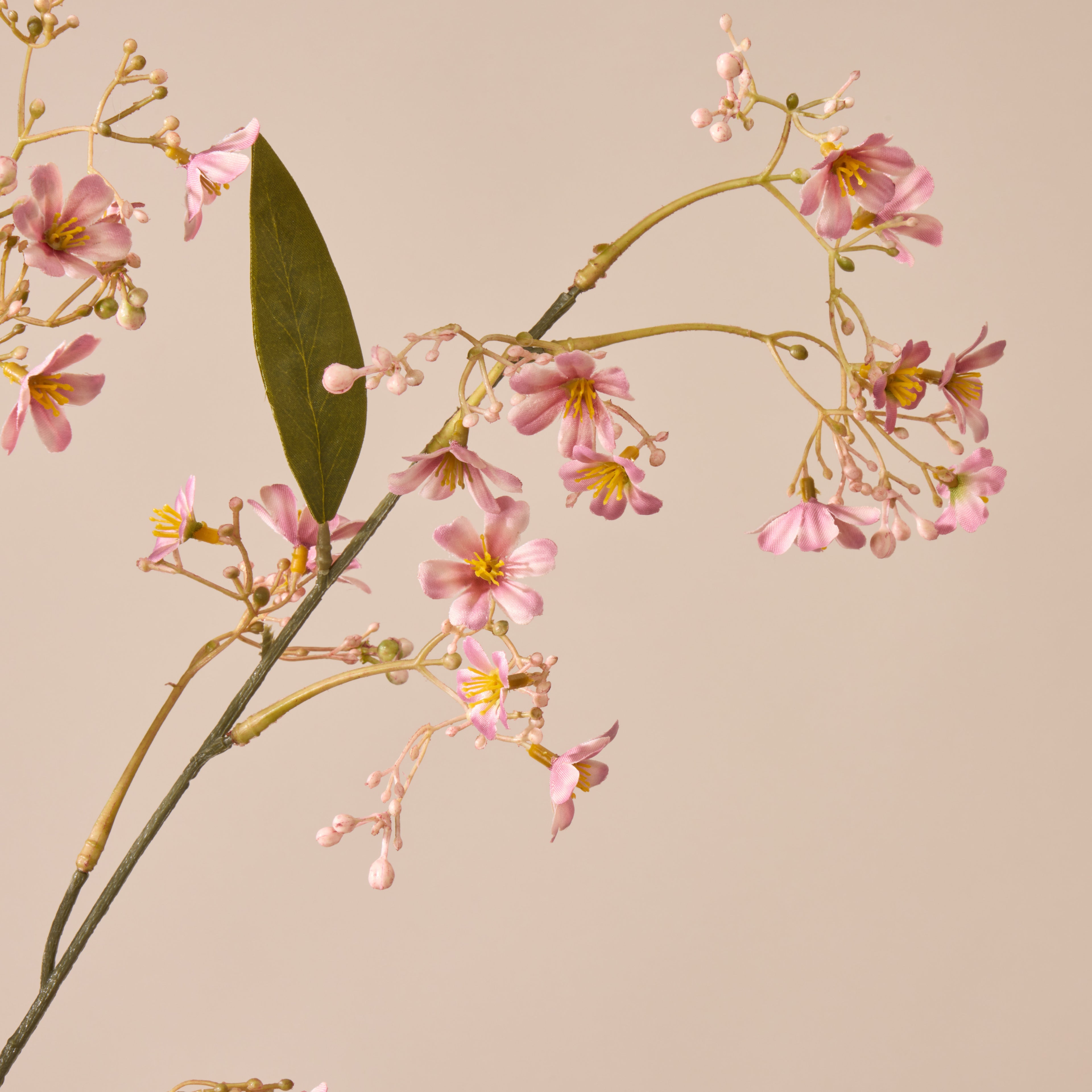 Faux Daphne Spray | Pink - 108cm