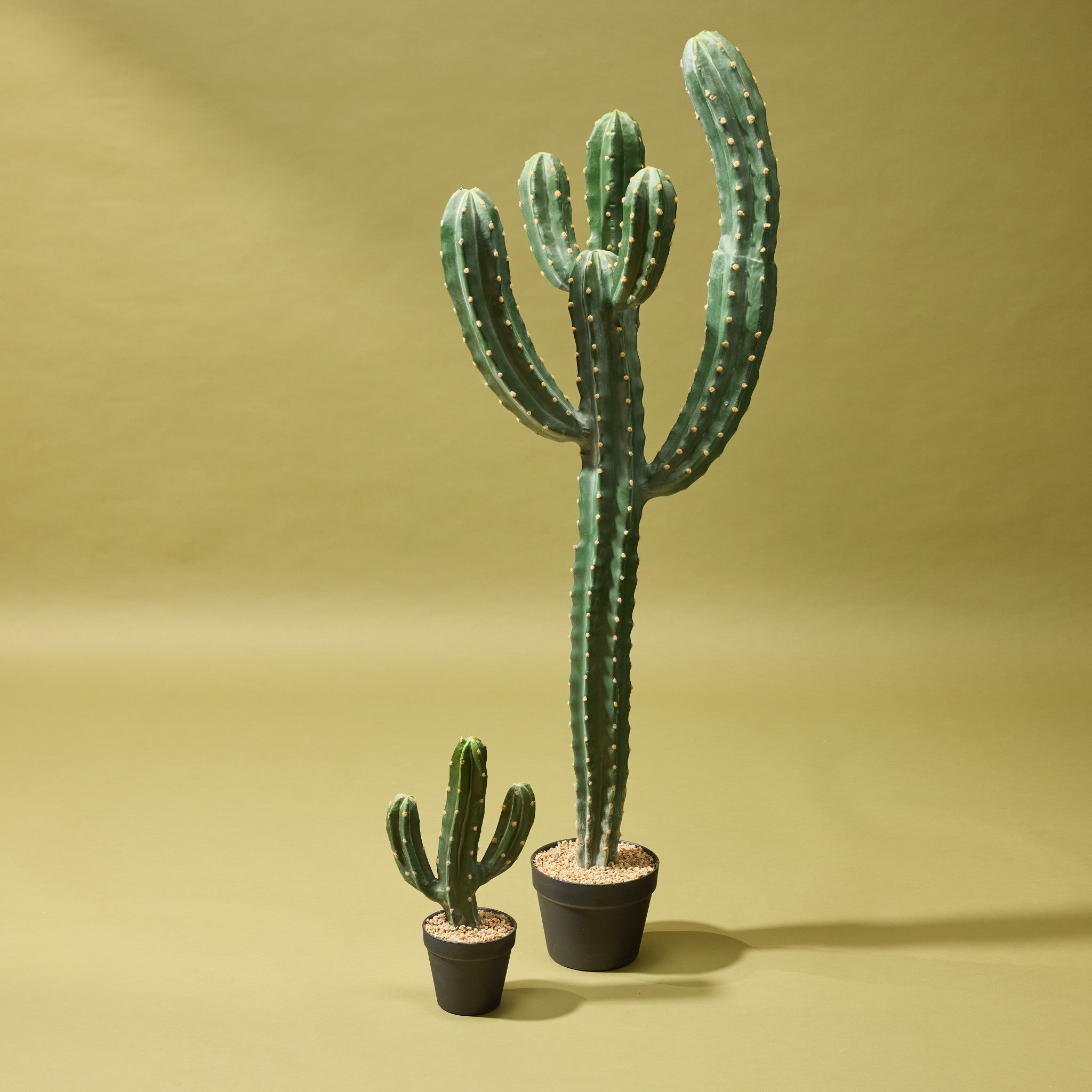 Faux Saguaro Cactus - Garden Pot | 123cm