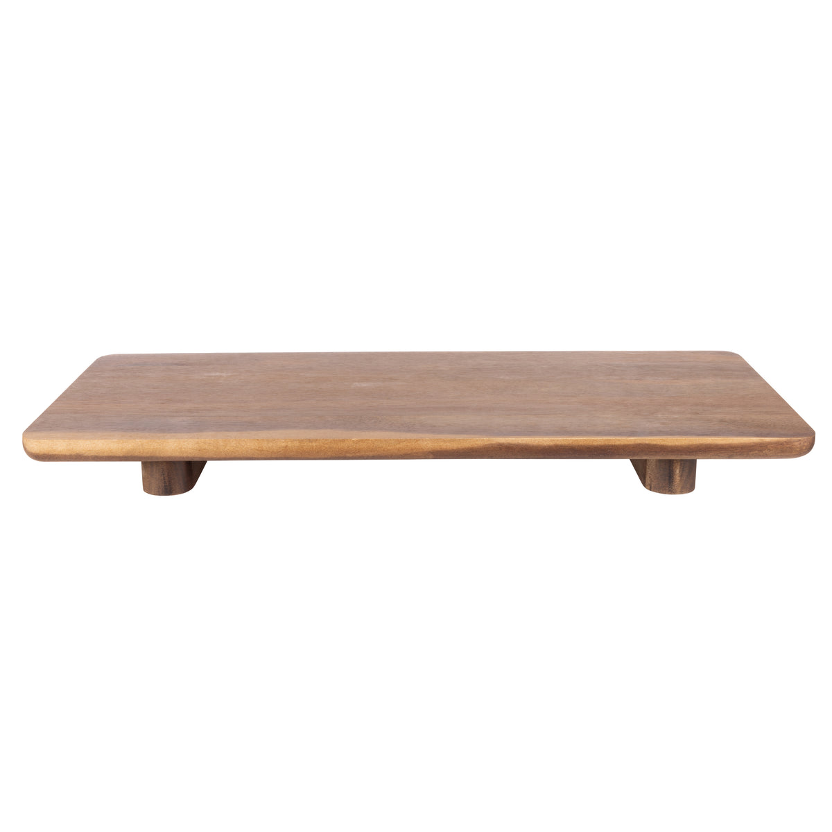 Davis & Waddell Theo Acacia Wood Raised Serving Platter Natural