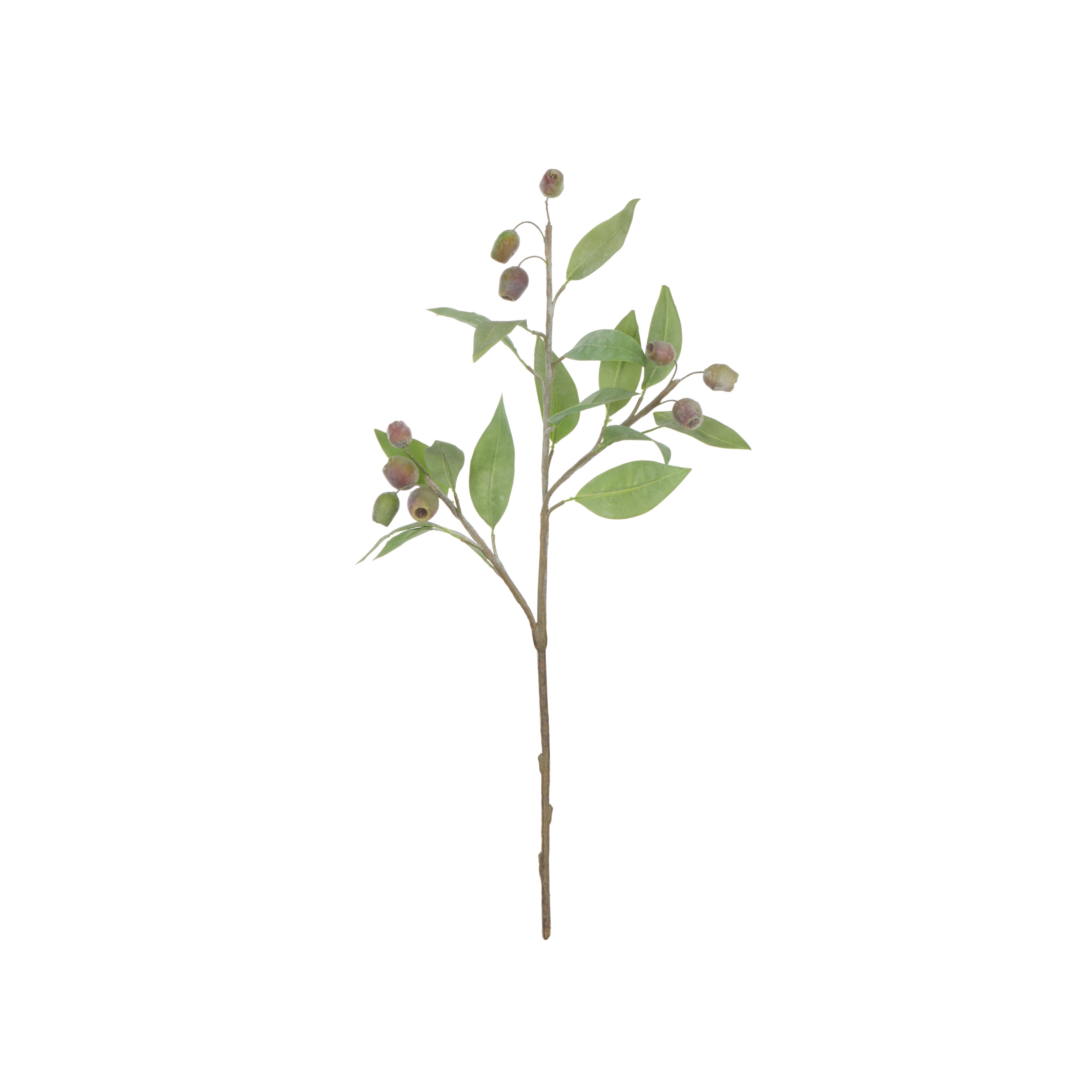 Faux Eucalyptus Gumnut Spray | 67cm