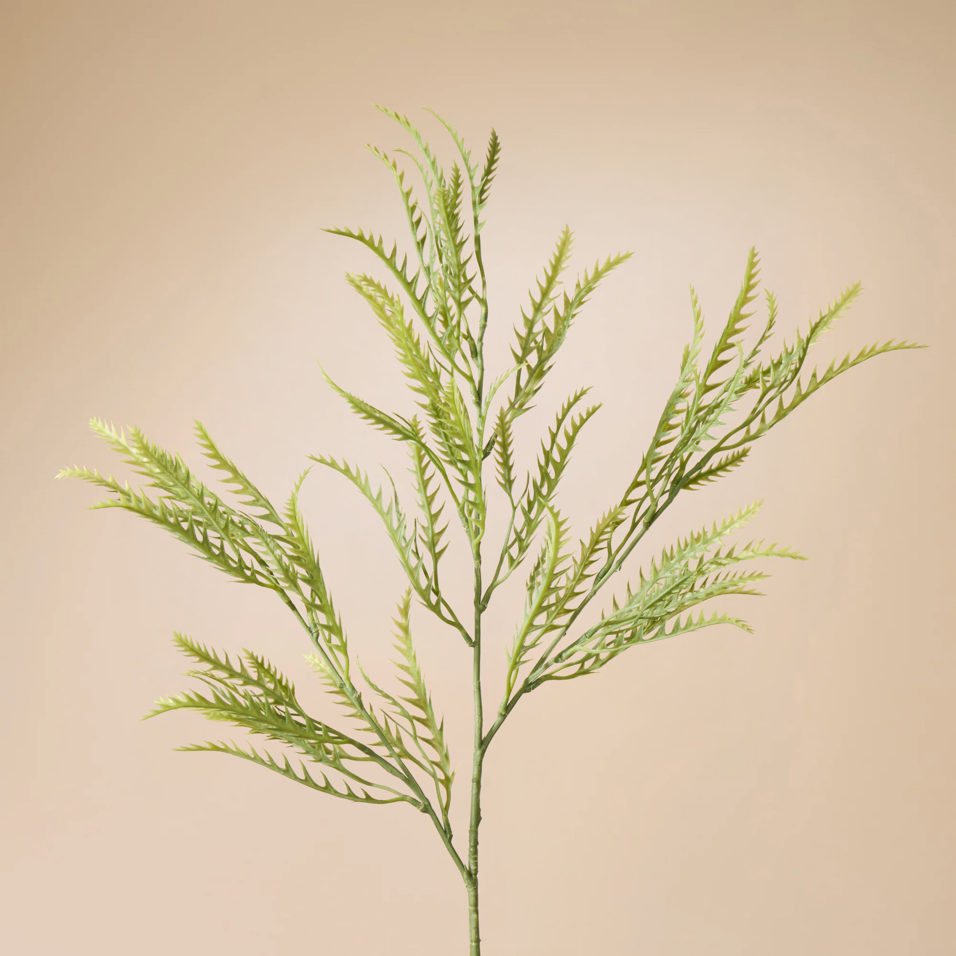 Faux Grevillea Leaf Spray | Green - 100cm