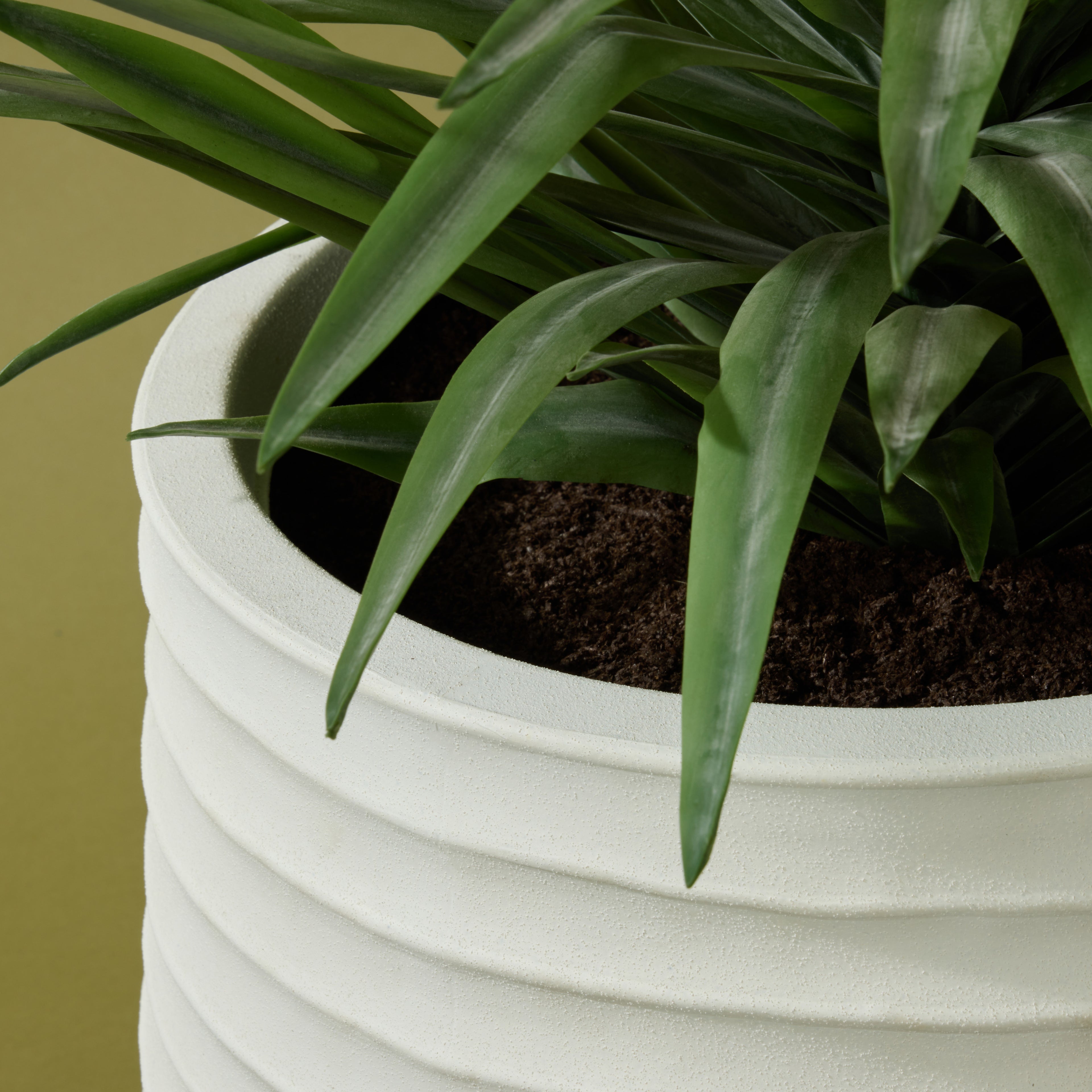 Faux Sisal Plant UV Treated - Ryker Stonelite Planter | 97cm